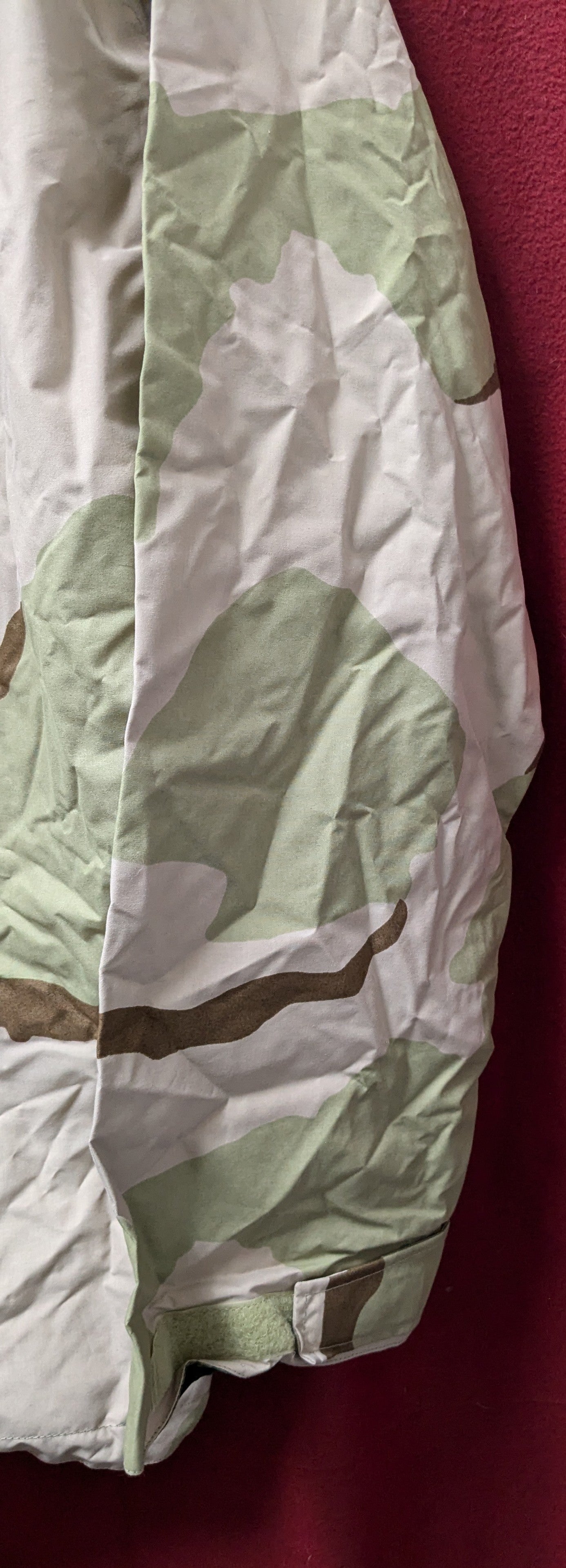 NWT Desert Night Camo Reversible Adventure Tech All Weather Gortex Jacket S/M Desert Camo/Night Camo (ab01-25APR83)