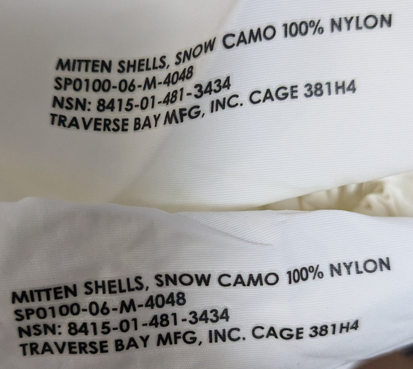 Snow Cam, Mitten Shells (fb12-25Jun84)