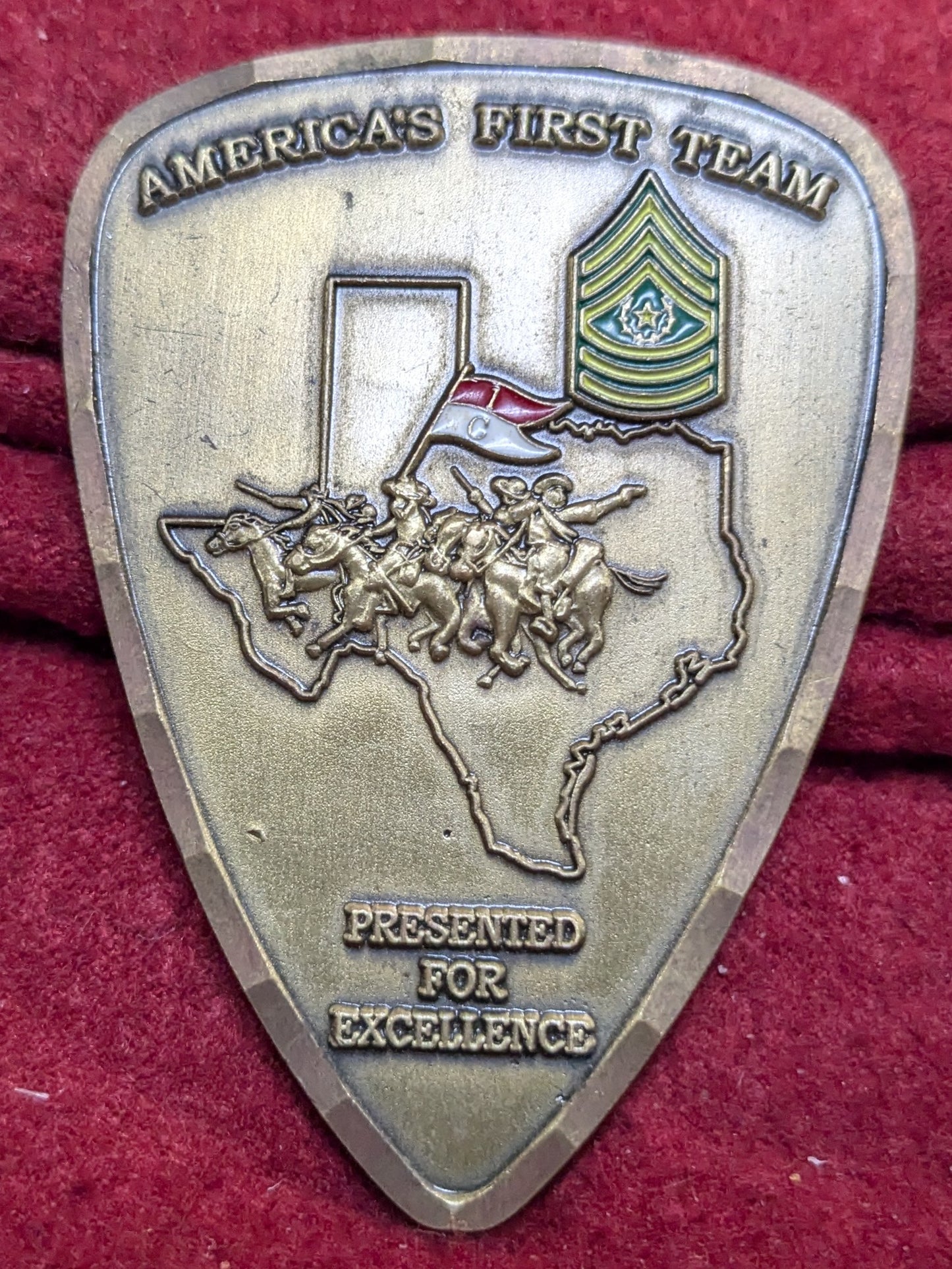 Challenge Coin Pegasus 9 DCSM Americas First Team (chcc-25APR171)