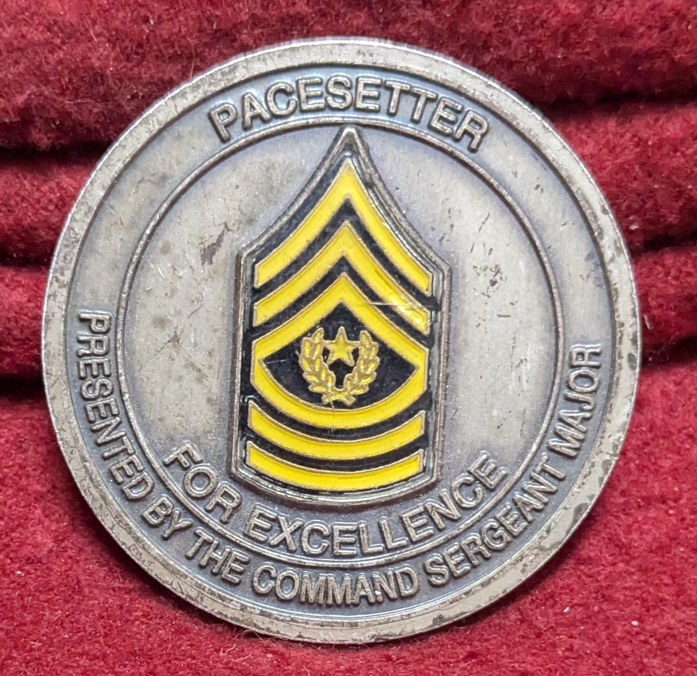 Challenge Coin Pacesetter 7th US Army Reserve Germany (chcc-25APR165)