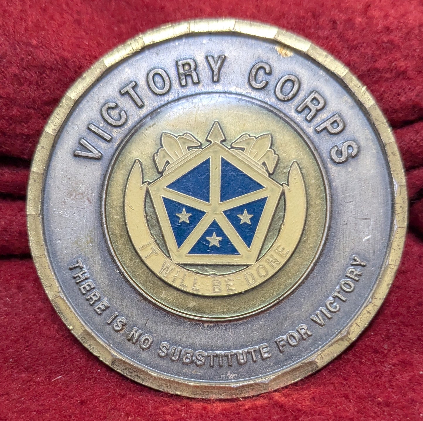 Challenge Coin Forward Deployed Victory Corps (chcc-25APR163)