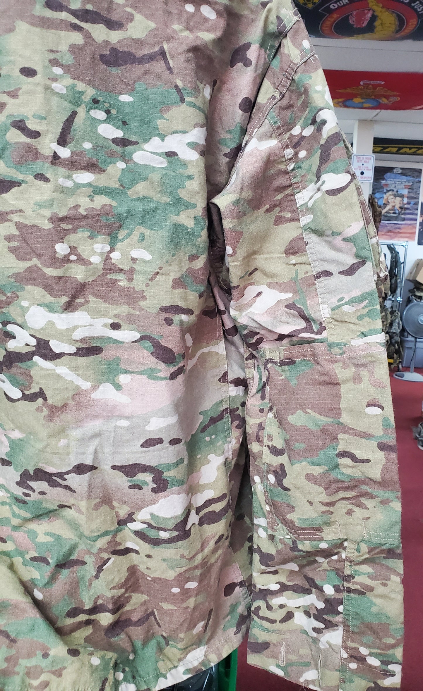 NOS US Army LARGE LONG Multicam Flame Resistant Frac Uniform Top Shirt (fc04-NWT-MC-LL-T)