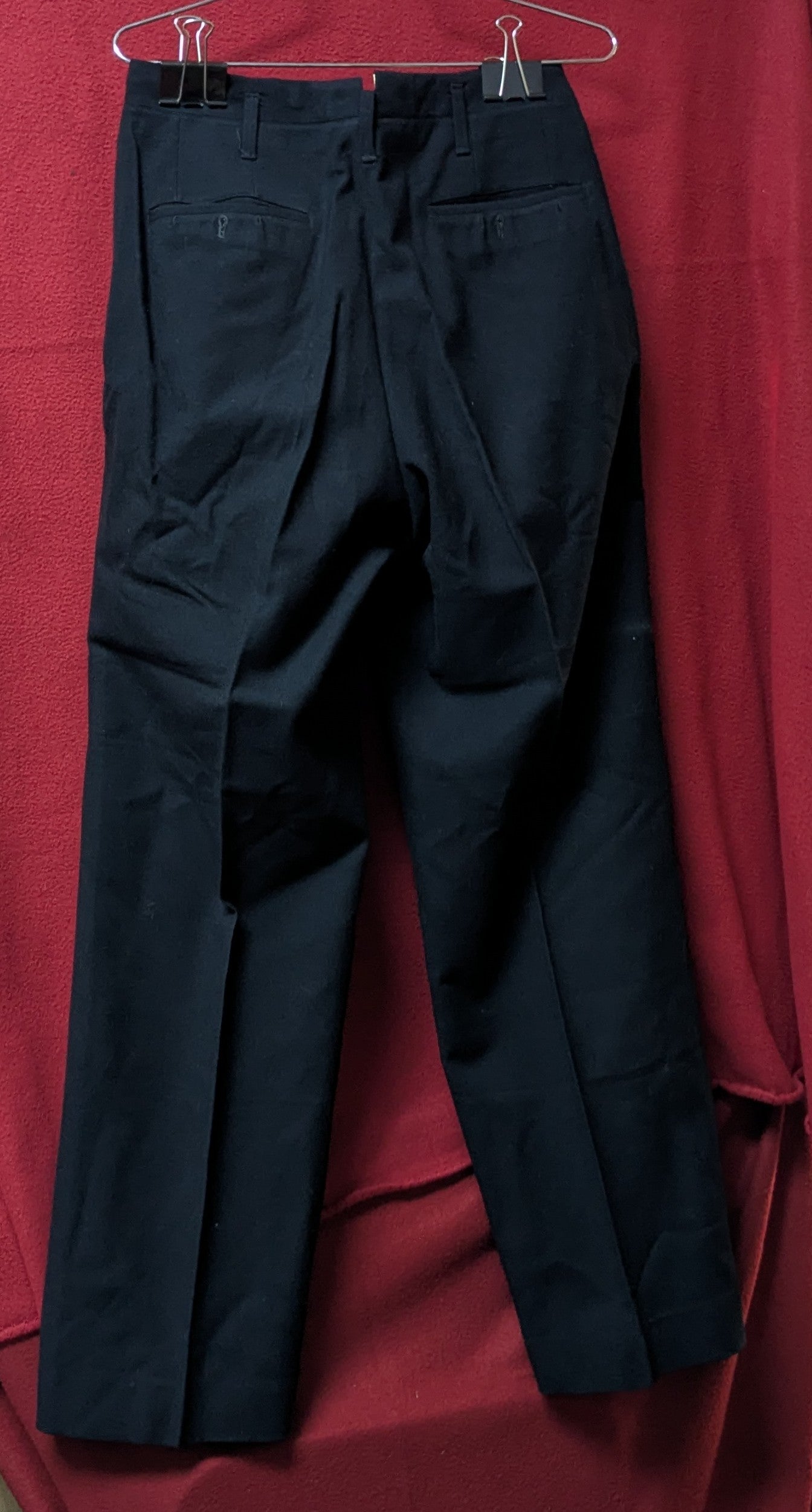 Vintage US Naval Officer's Trousers ~29x31 (DC5-26Mar42)