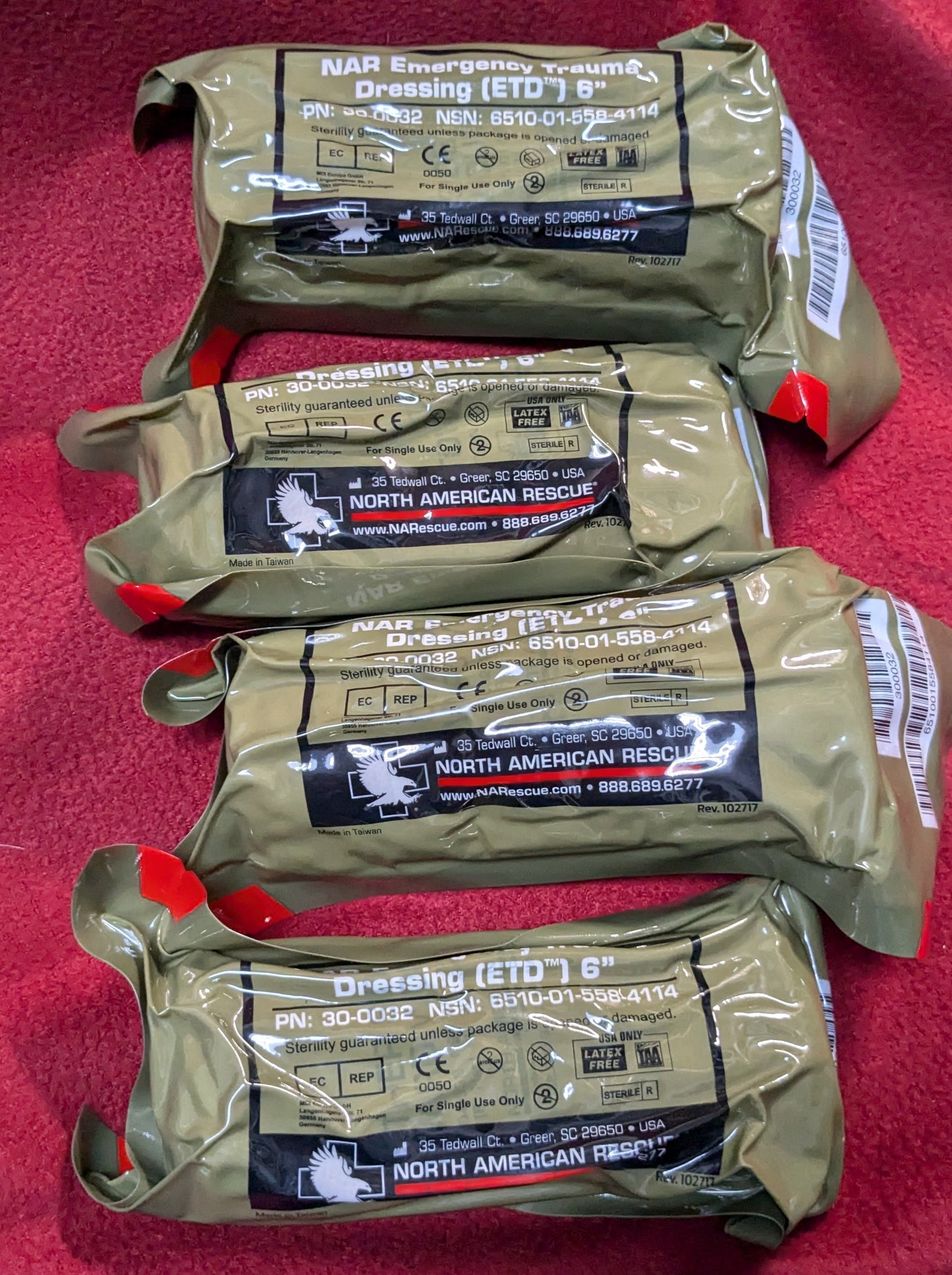 NOS North American Rescue First Aid Squad Kit CCRK (ac05-25APR114)