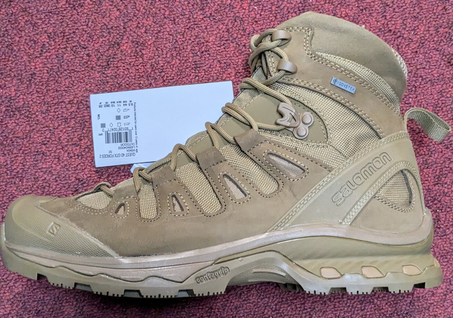NWT Salomon 4D GTX Forces 2 (ab16-25Jun01)