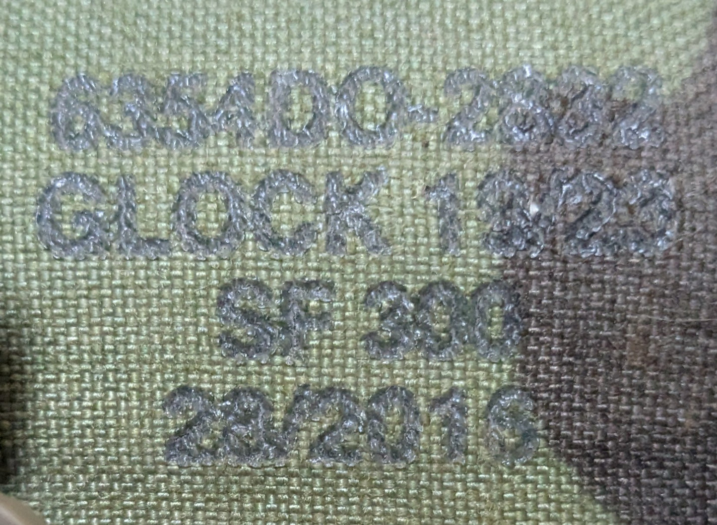 Model 6354DO ALS® Optic Tactical Holster for Red Dot Optic Camo w/ CUBL and QLS (CB11-25Sep51)