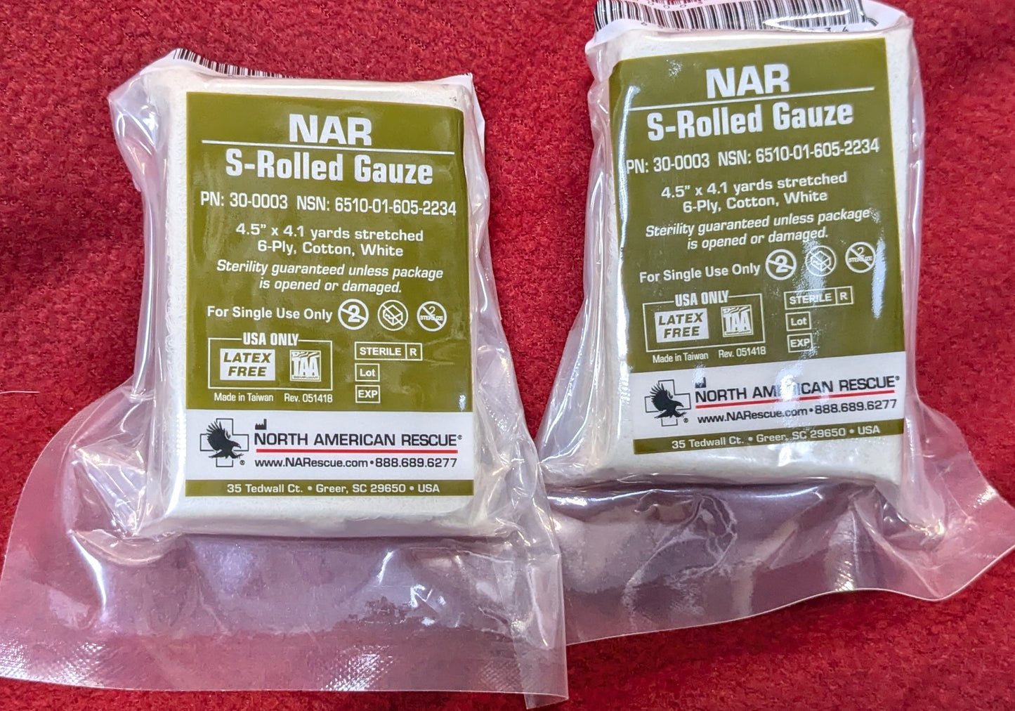 NOS North American Rescue First Aid Squad Kit CCRK (ac05-25APR114)