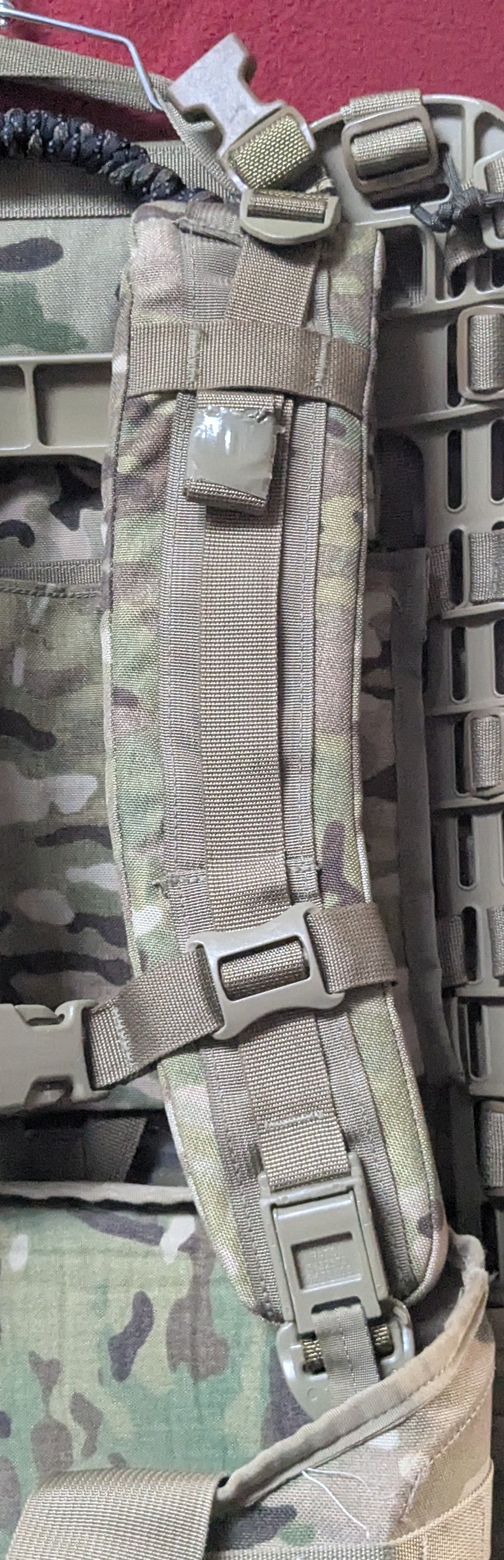 "Ranger Ready' OCP Large Molle II Ruck w/ The Gibson Mod w/ Name Tape & Cat Eyes