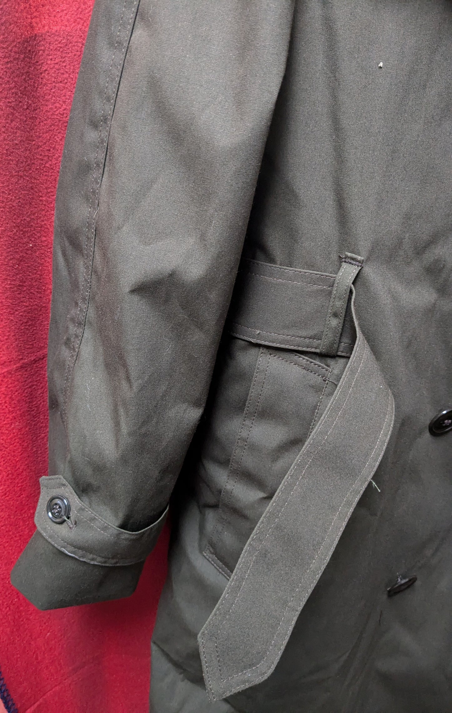 NOS Men's All Weather Coat Heritage Green 564, 40 R (DA04-25APR20)