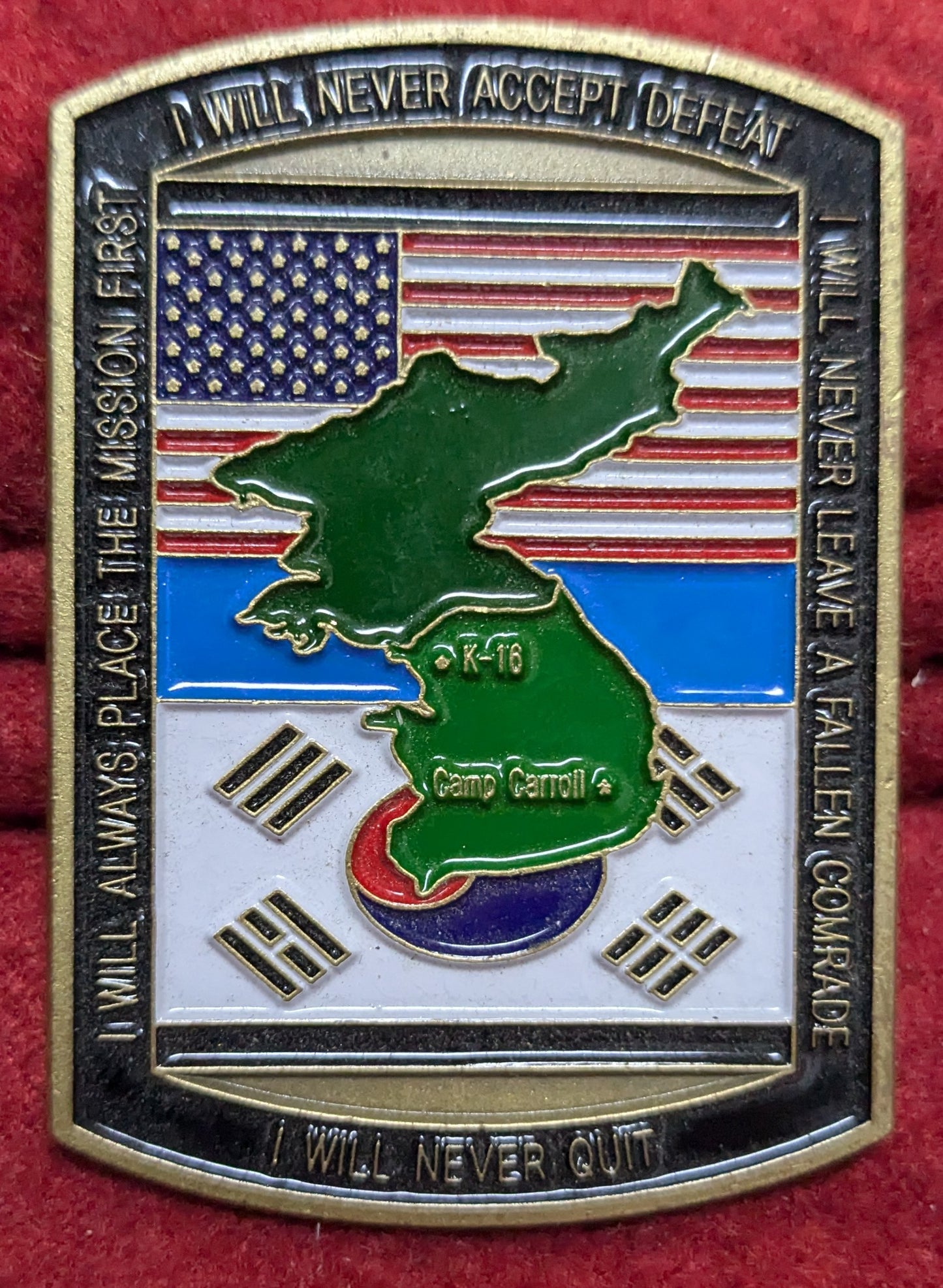 Challenge Coin 498th CSSB Korea (chcc-25APR161)