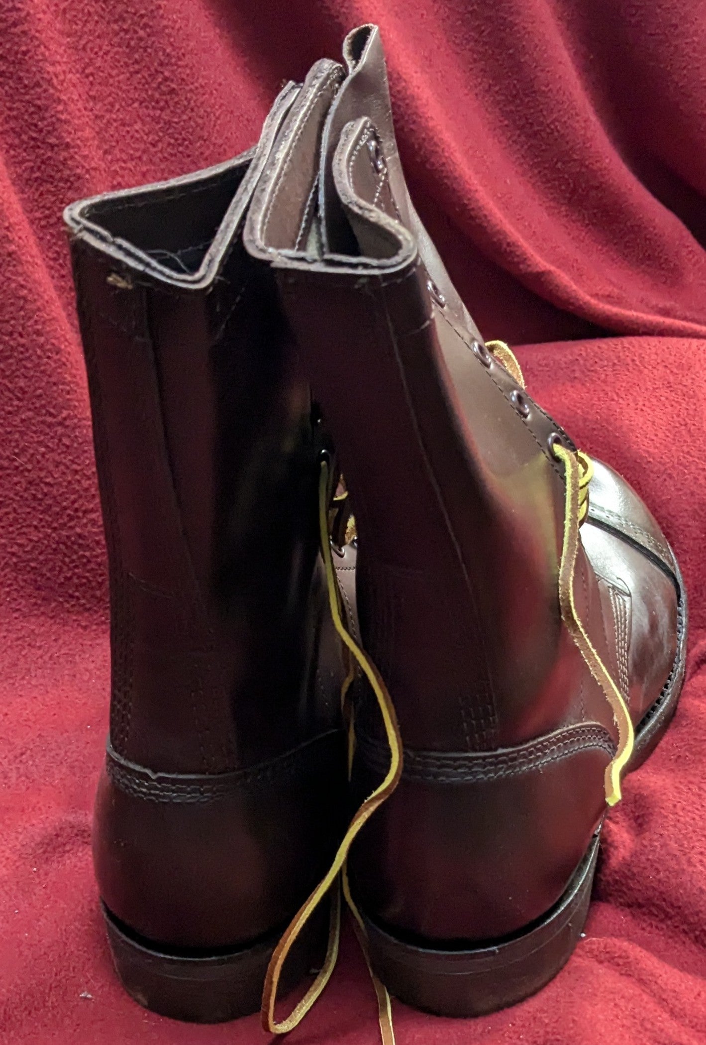 NOS Corcoran Mens 10" Historic Brown Jump Boots Mens 10.5 E (fa08-25APR102)