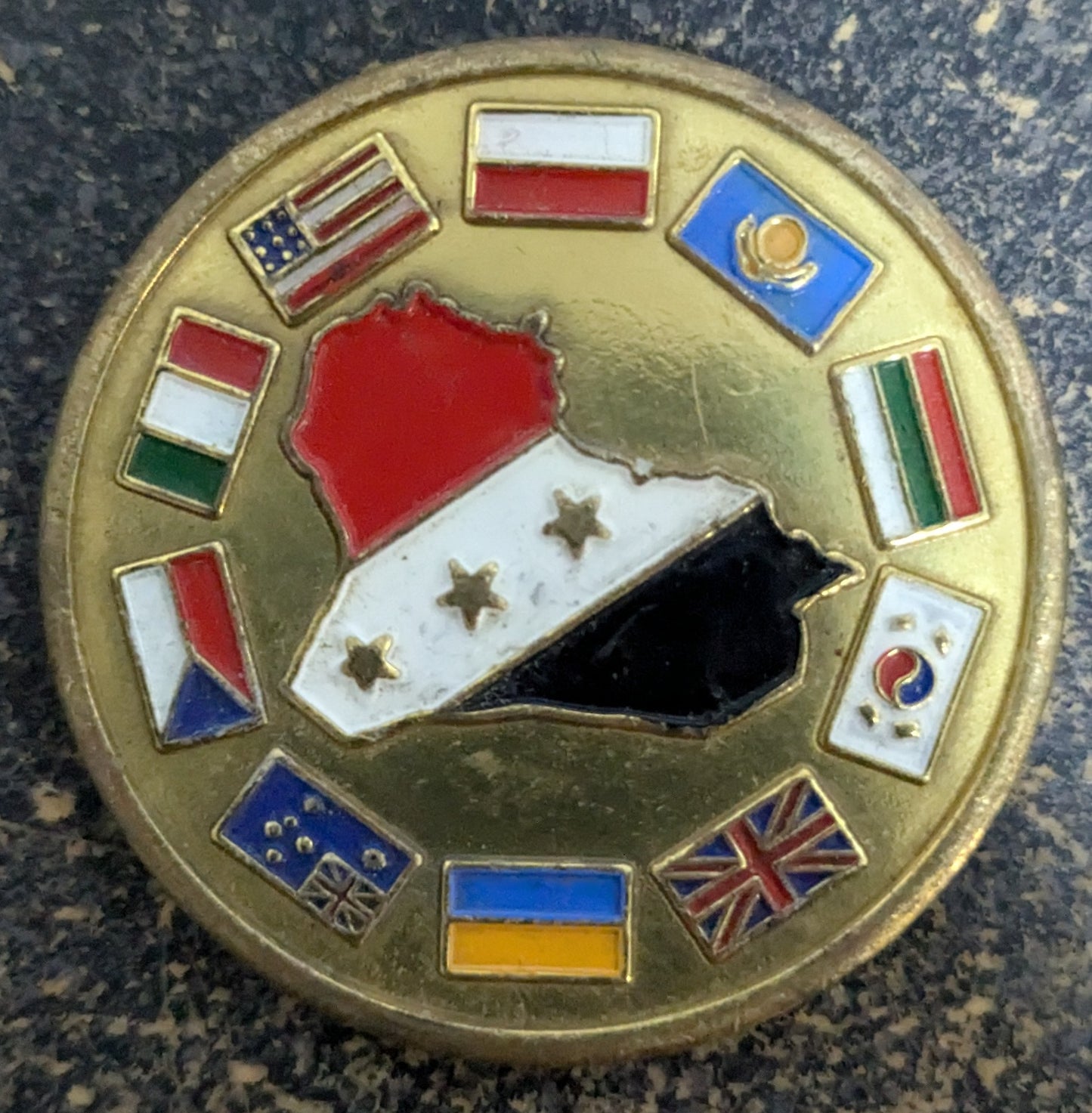 Challenge Coin Multi-National Corps Iraq (CHCC-25Jul60)