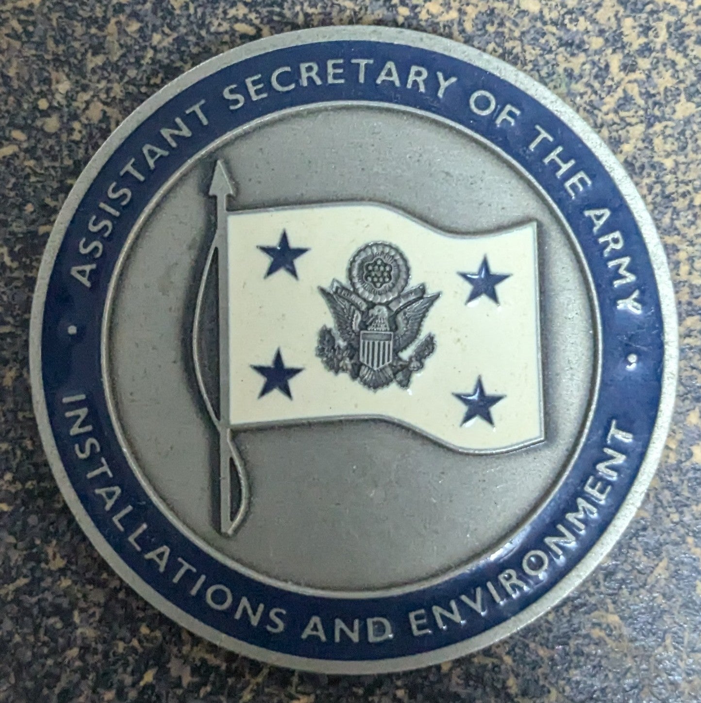 Challenge Coin Assistant Secretary of the Army Installations And Environment (CHCC-25Jul27)