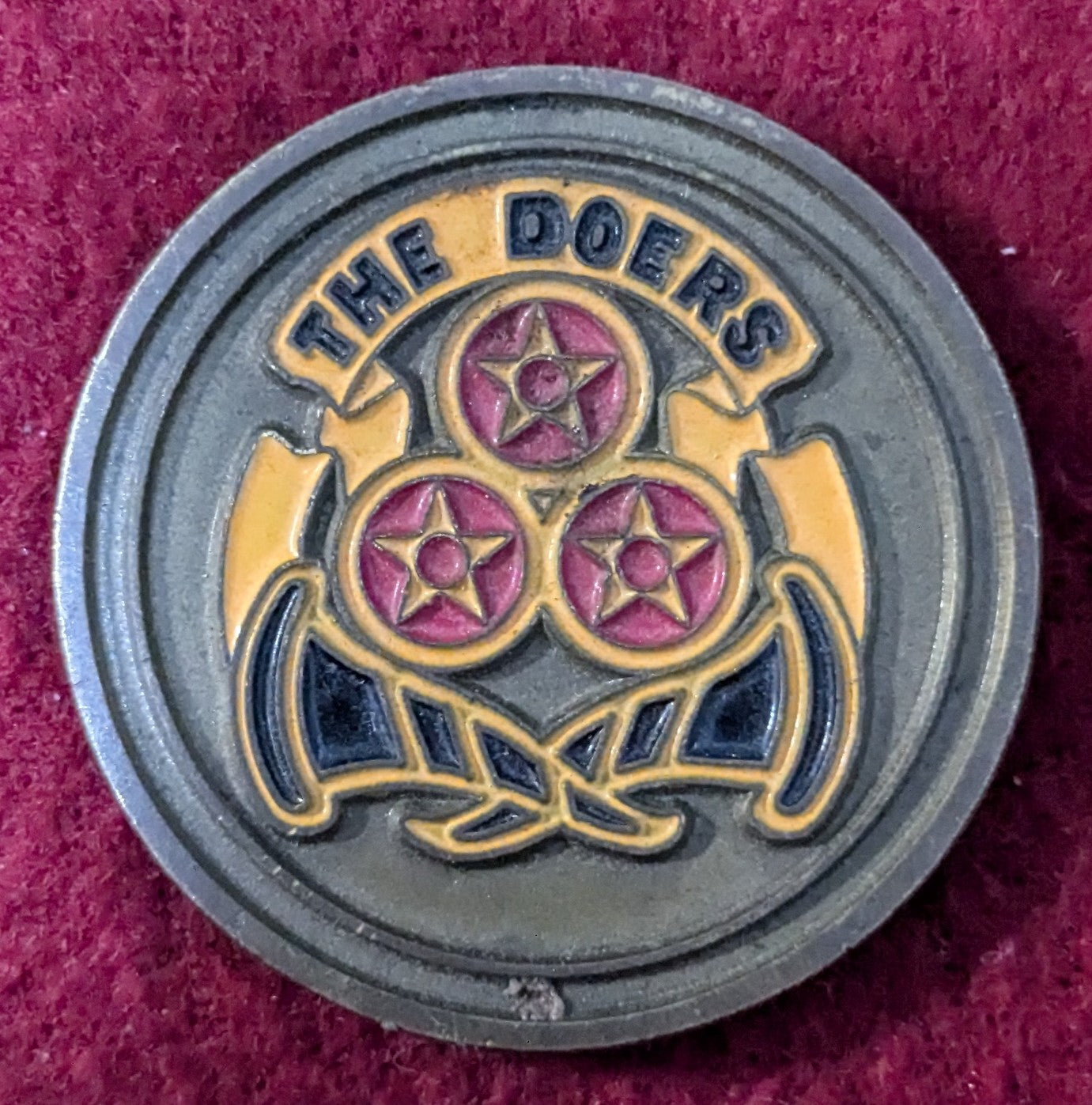 Challenge Coin The Doers Ft. Eustis VA 6th Trans (chcc-25May81)
