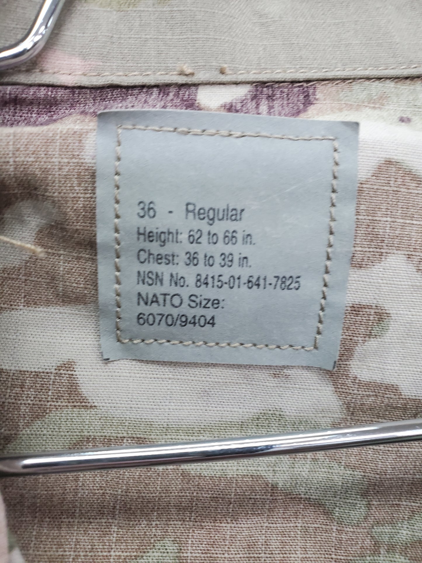 NOS US Army Large Regular Deployment Uniform OCP Multicam Frac Top (fc04-NOS-L/R-T-FRAC)