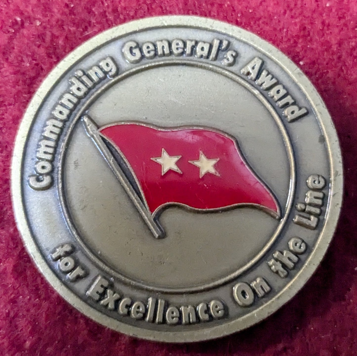 Challenge Coin Operations Support Command Commanding Generals Award (chcc-25May04)