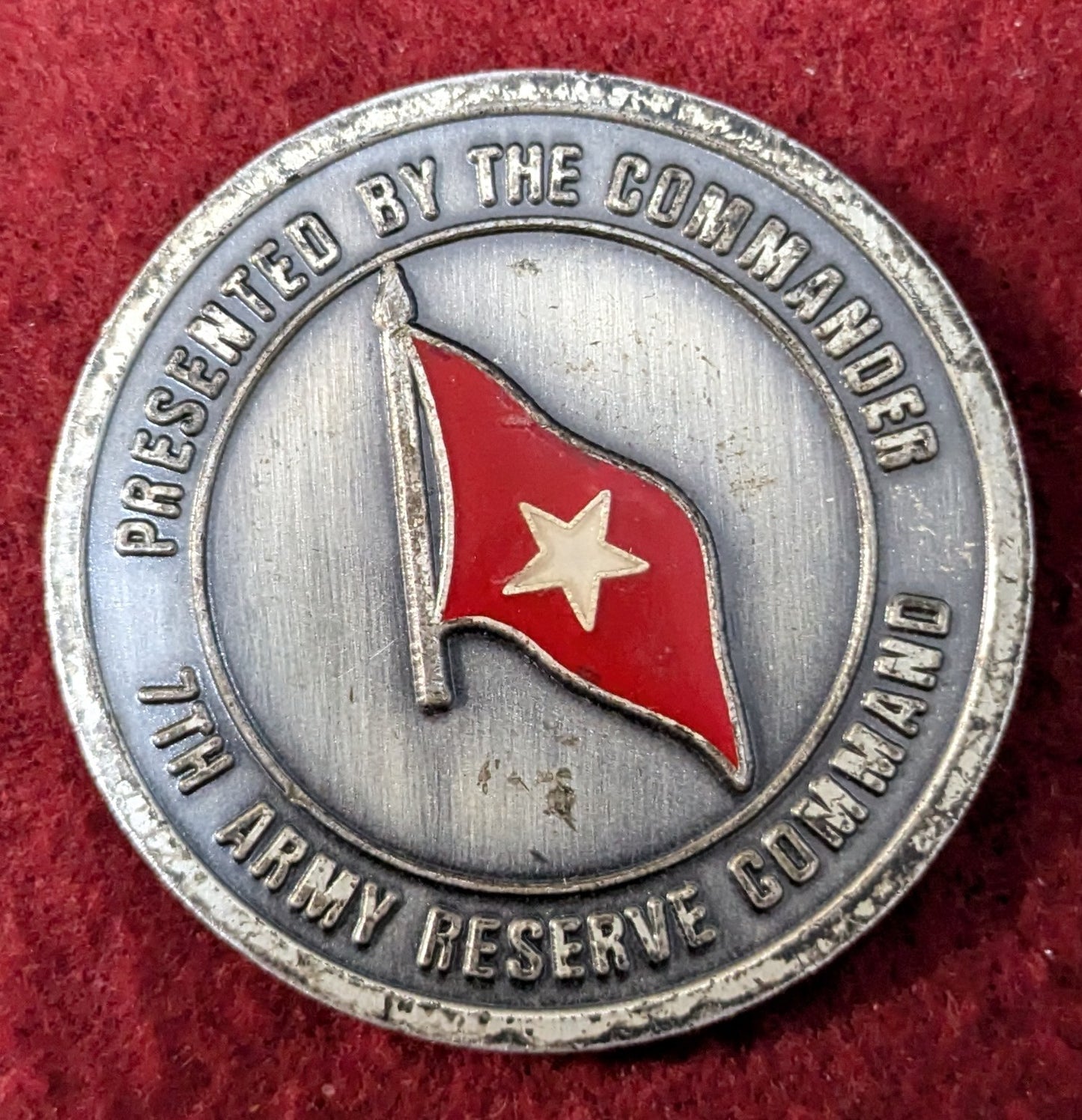 Challenge Coin US Army Resrve Command Gremany (chcc-25May76)