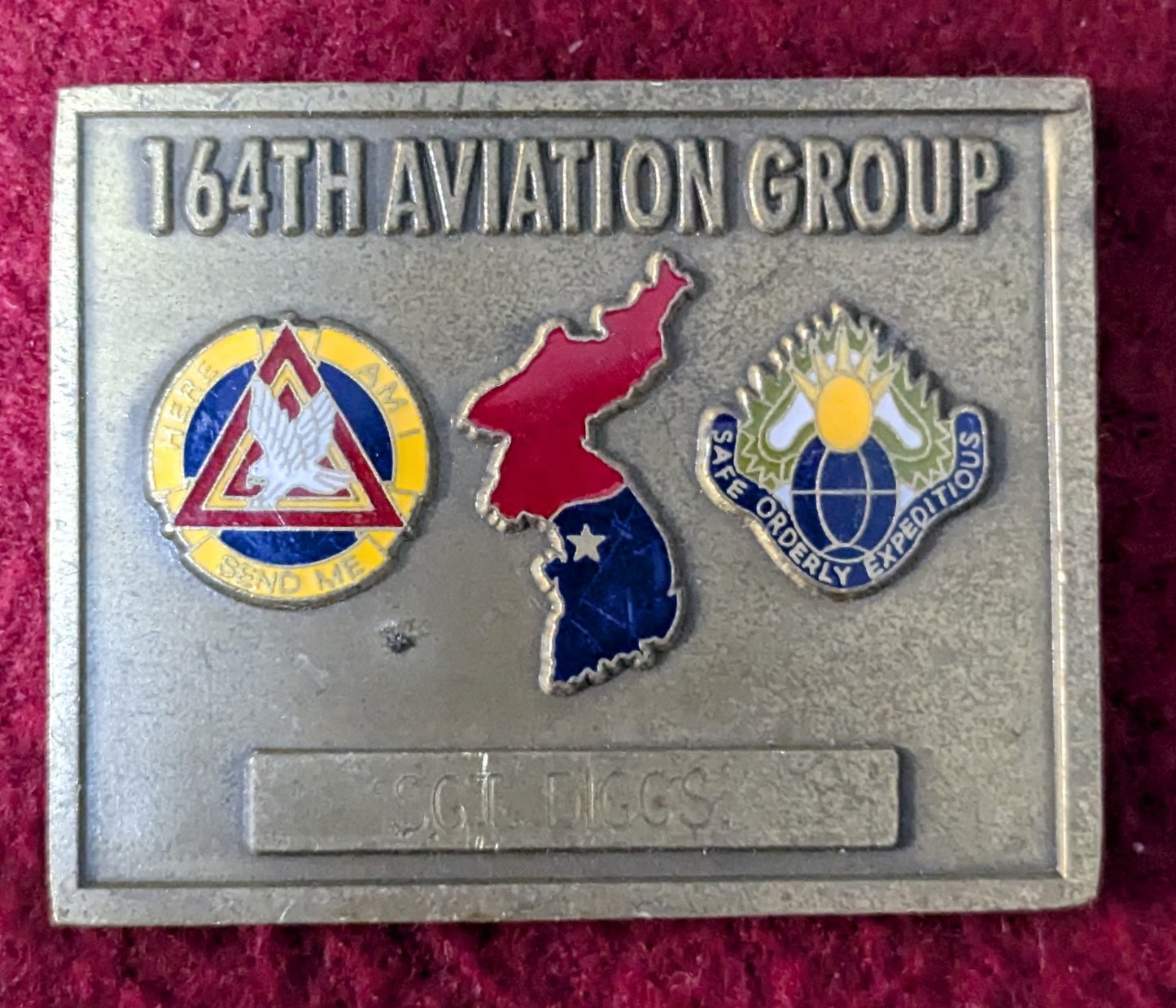 Challenge Coin US Army 164th Aviation Group (chcc-25May64)