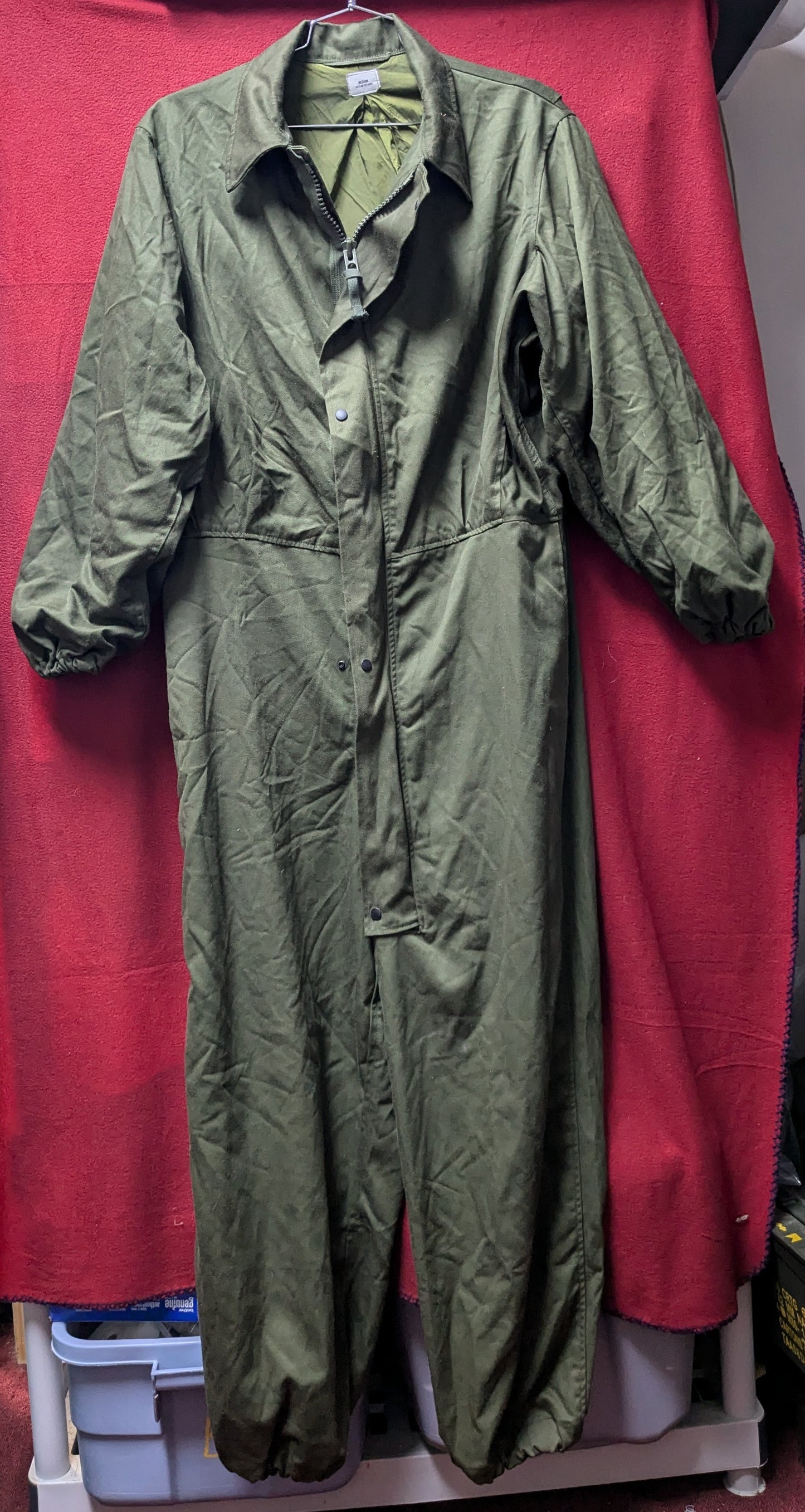 Coveralls, Mechanics Cold Weather Small (fb07-25Jun91)