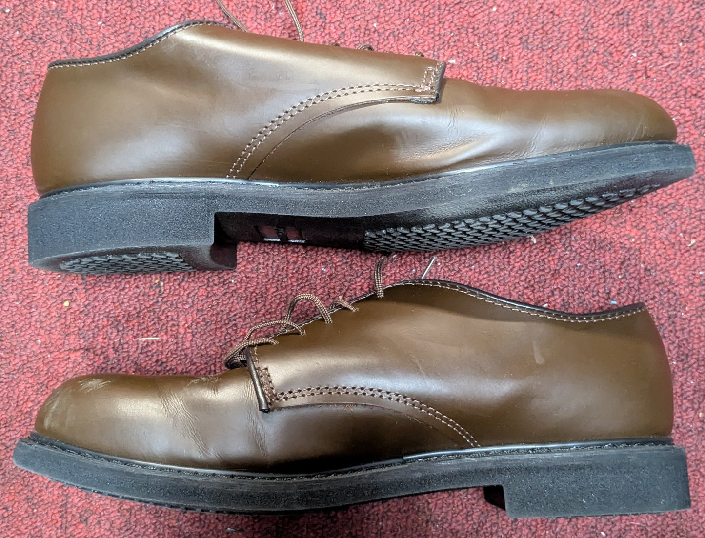 Capps Brown Oxford Dress Shoes Size 9 3E (CA10-25Aug48)