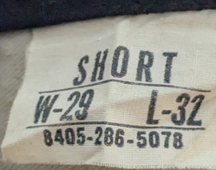 US Army Men's Green Trousers W-29 L-32 (FB1-26Feb60)