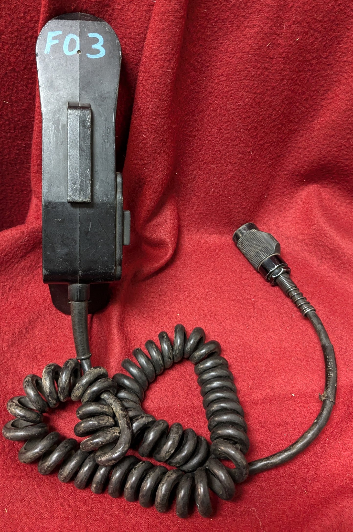 Handset, Modified Harris Corporation 5 Pin (cb06-25May109)