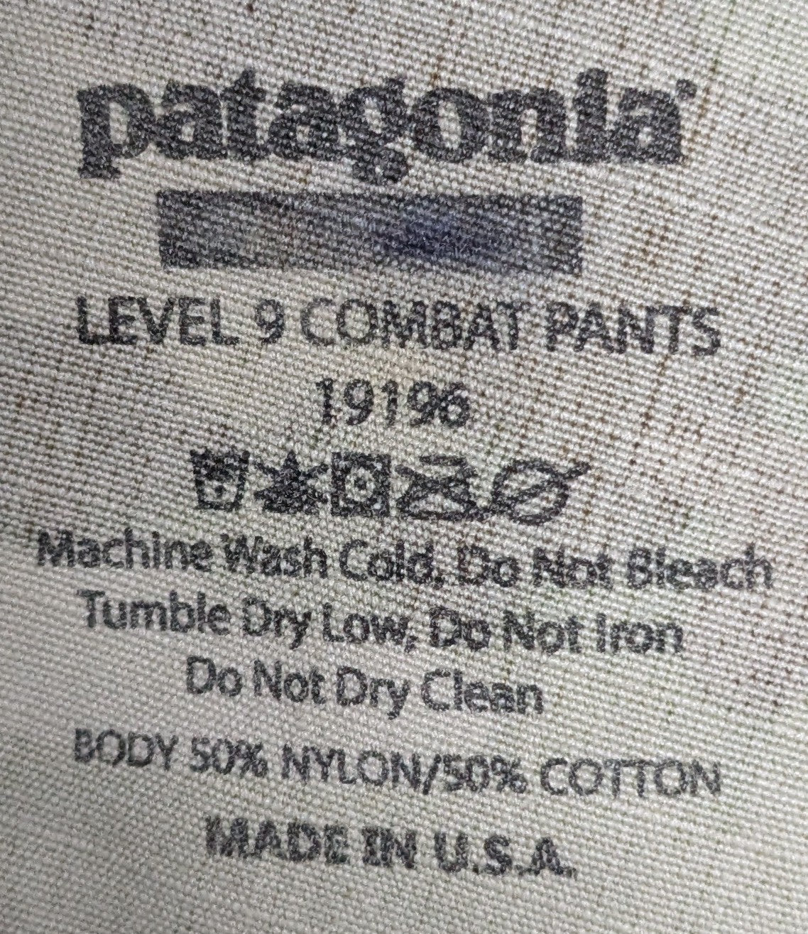 Patagonia Level 9 Combat Pants 32 Regular (FA8-25Nov15)