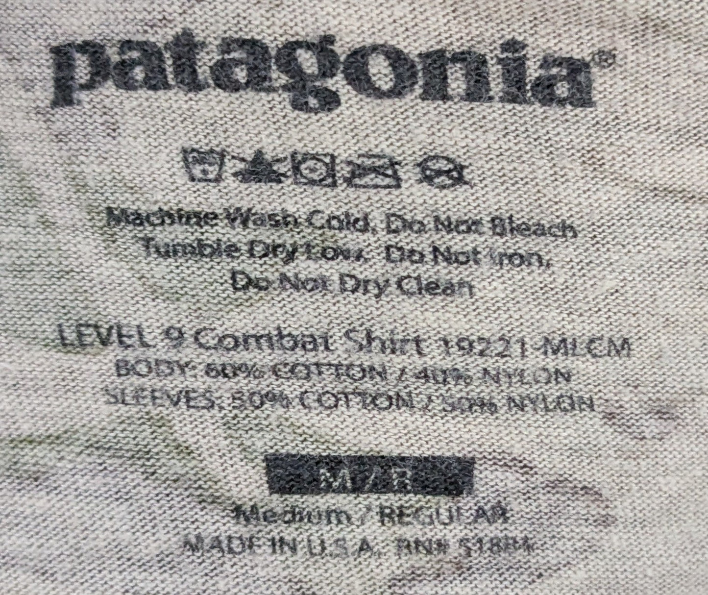 Patagonia L9 Combat Shirt Medium Regular (DC2-25Sep123)