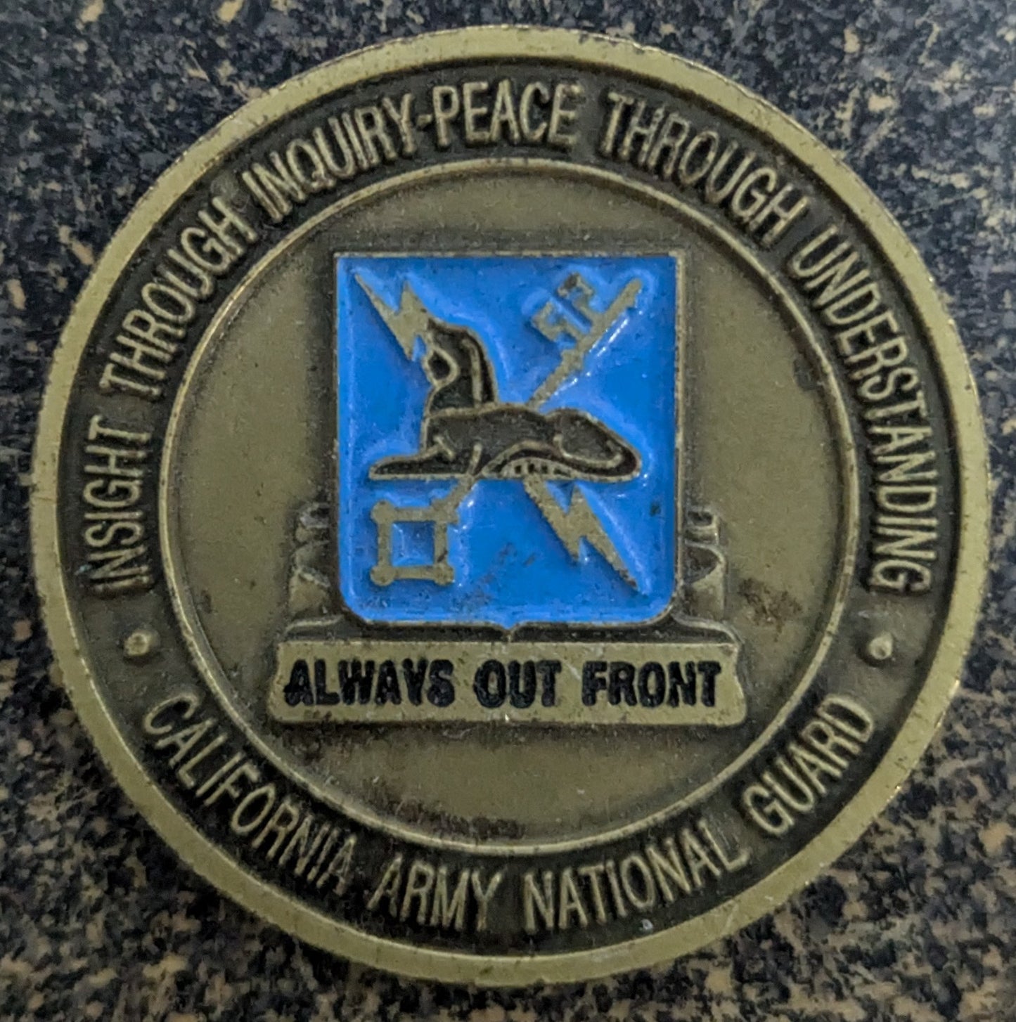 Challenge Coin 223D Military Intelligence Battalion Linguist (CHCC-25Jul39)
