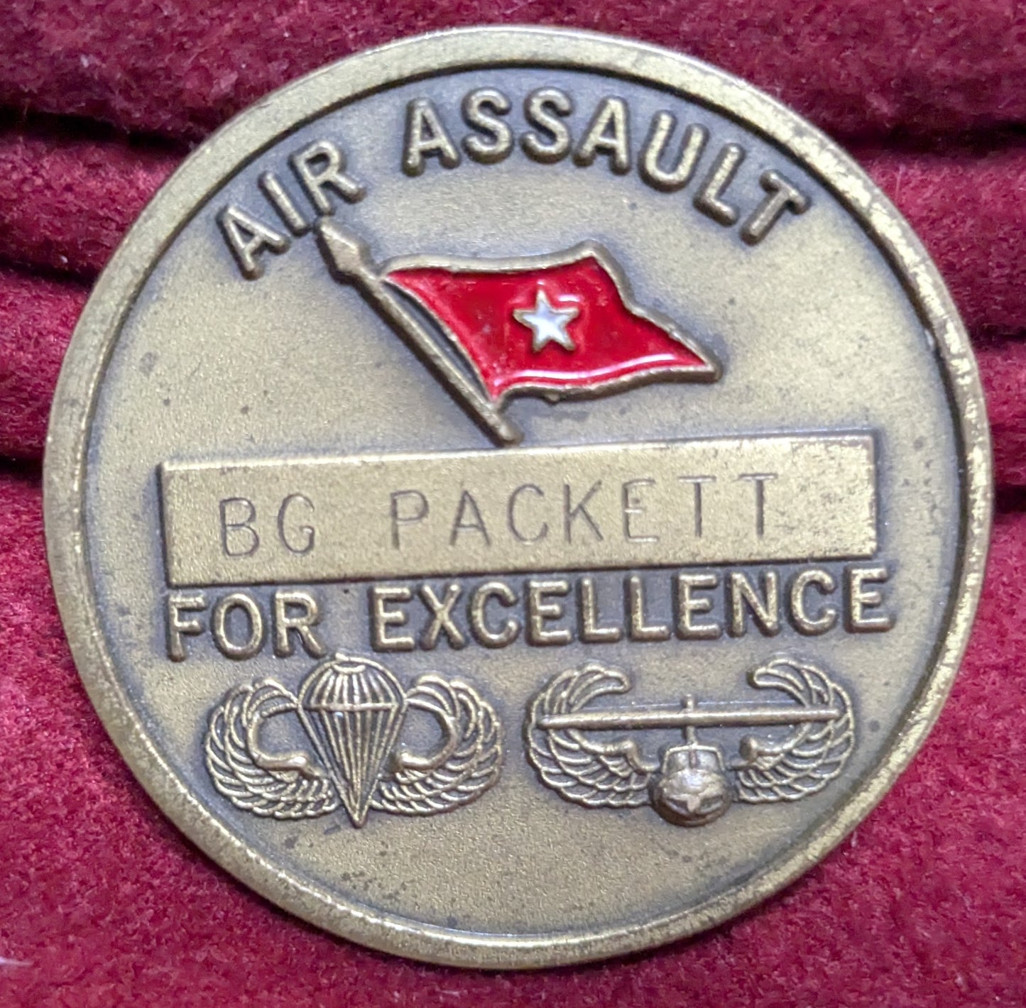 Challenge Coin 101st Airborne Air Assault Excellence (chcc-25APR157)