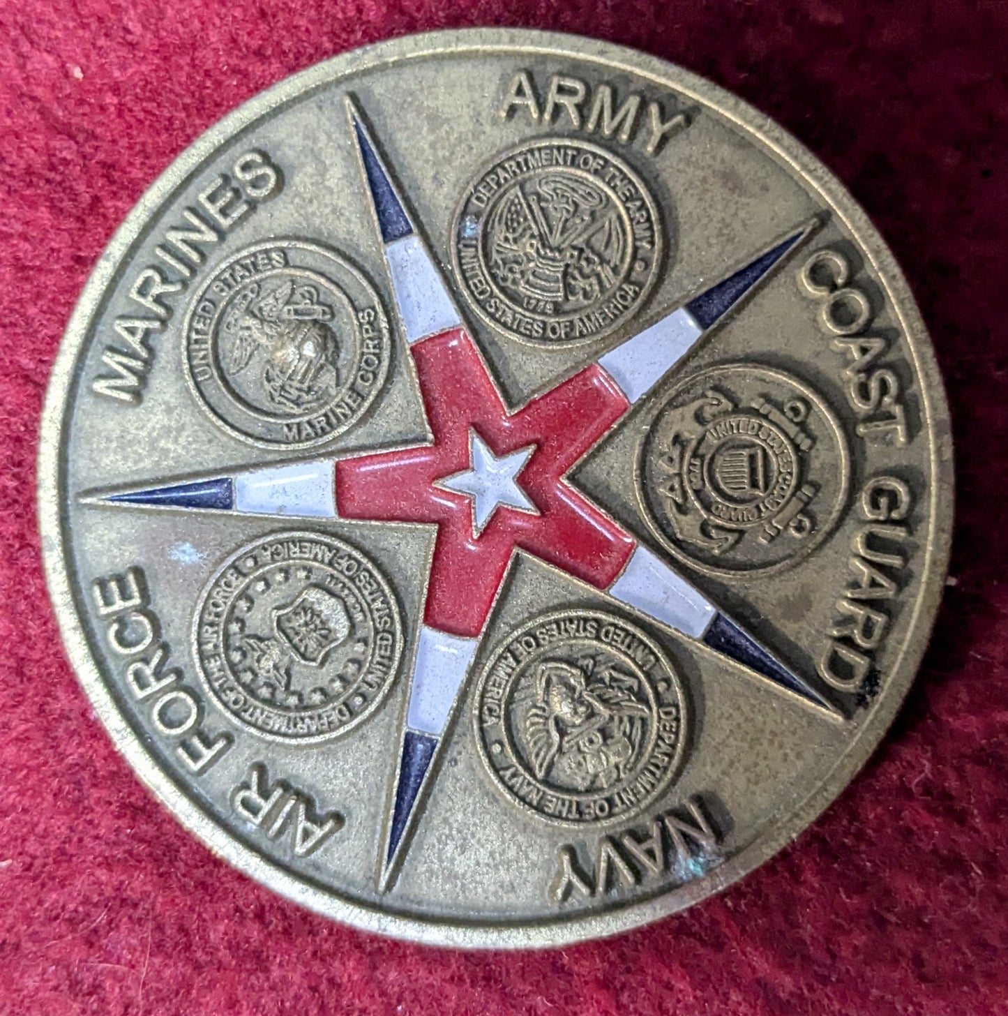 Challenge Coin Operation Iraqi Freedom Iraq Baghdad (chcc-25May17)