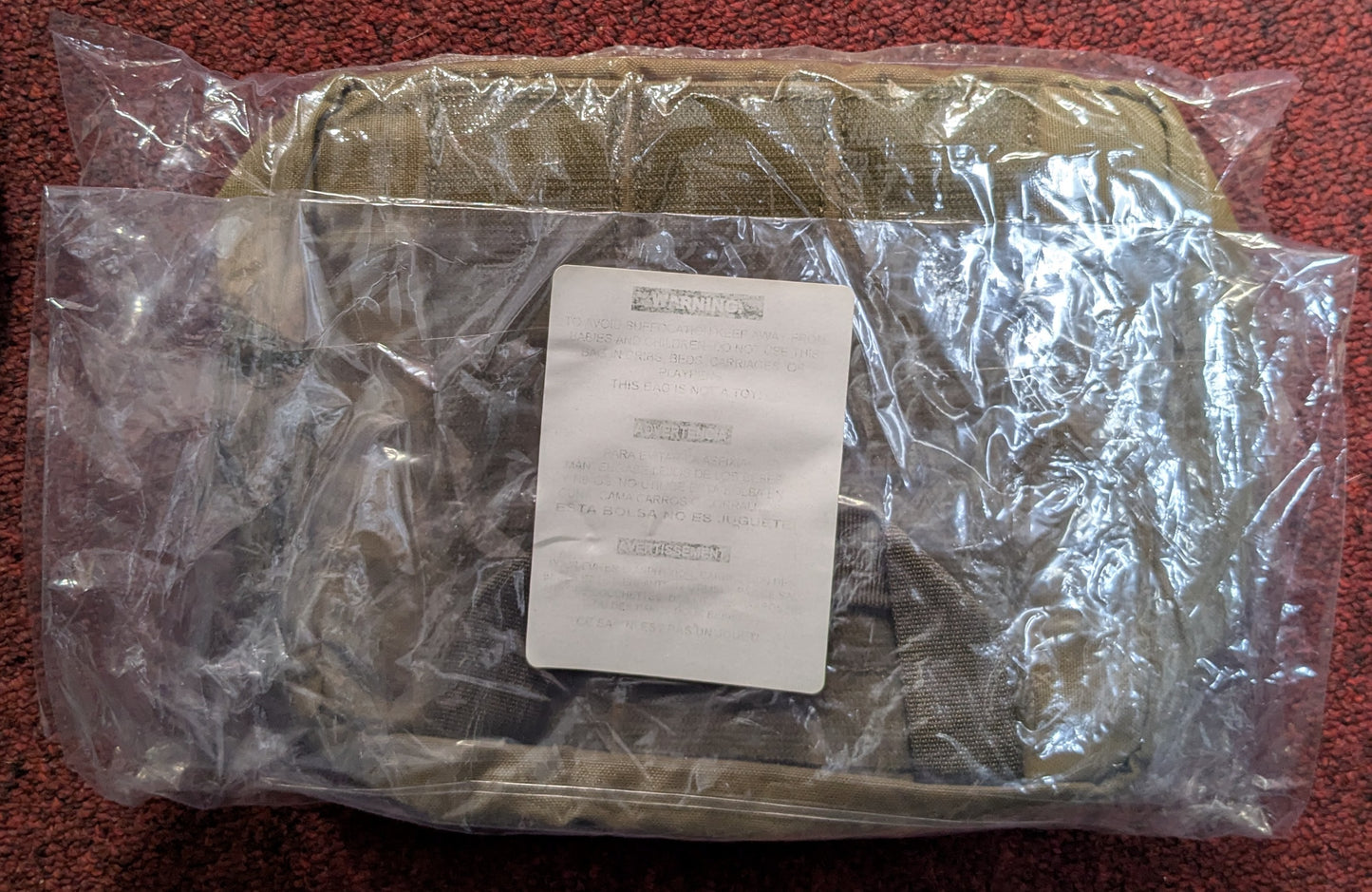 NWT Mystery Ranch Removable Pocket Coyote, Large (25Aug66)