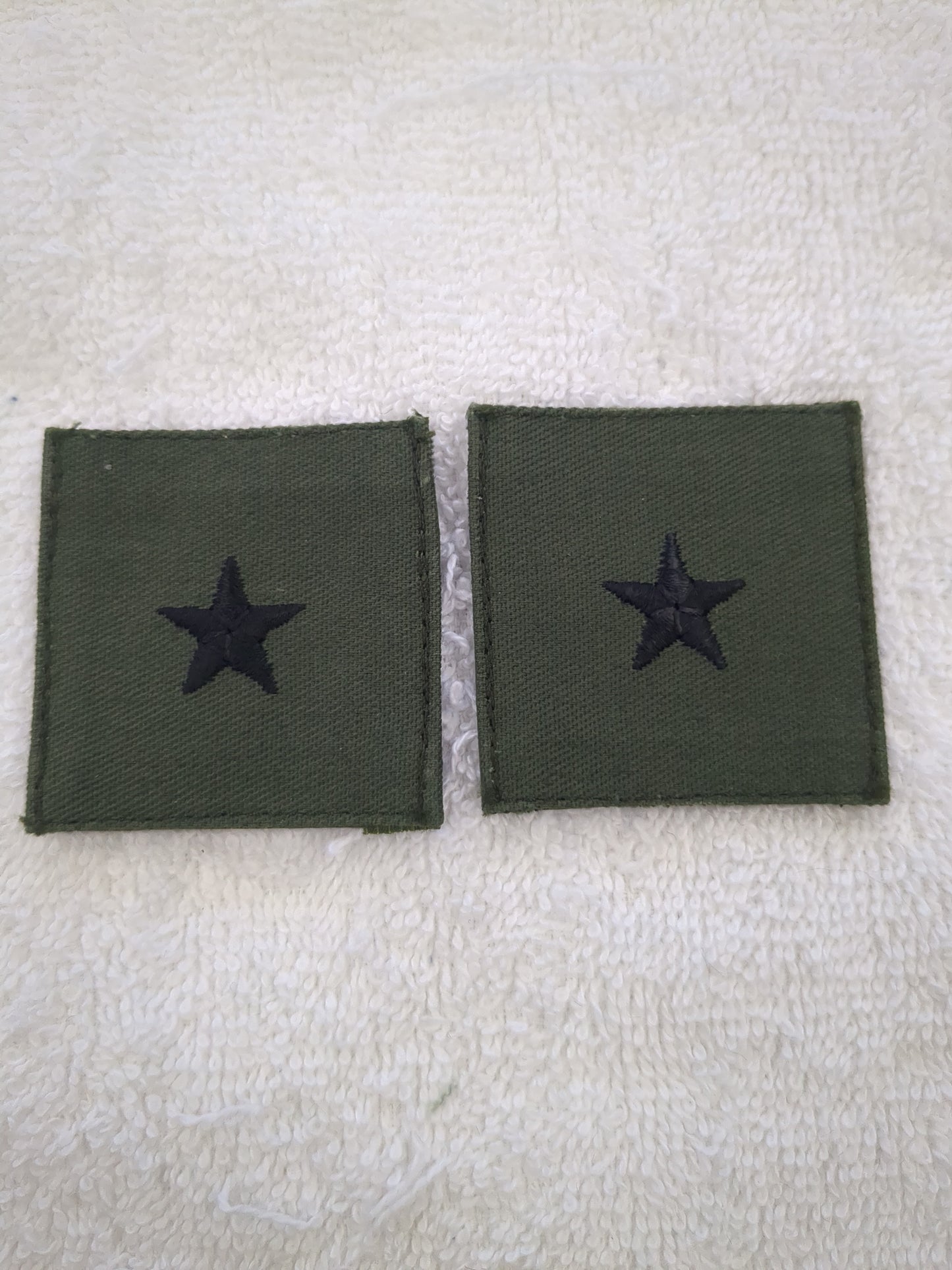 US Army 1 Star General Pair Velcro Rank (WSB13-Generalvelcro)