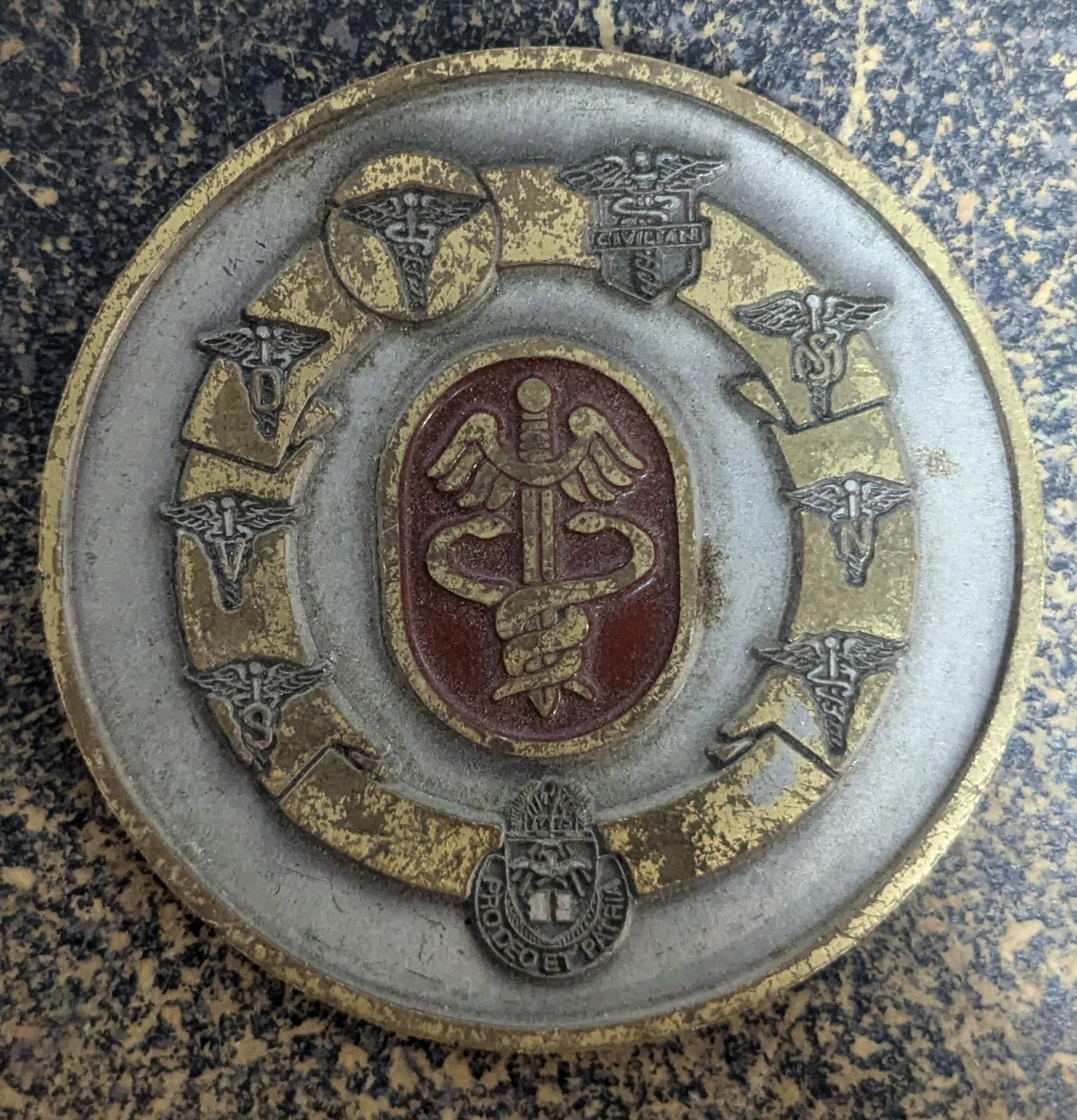 Challenge Coin Eisenhower Army Medical Center (CHCC-25Jul41)