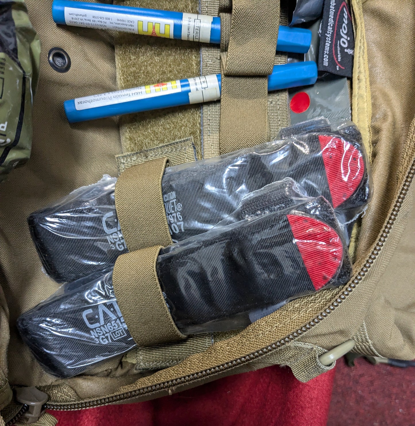 MOJO Medical First Aid Kit Coyote Pouch (ab09-25APR74)