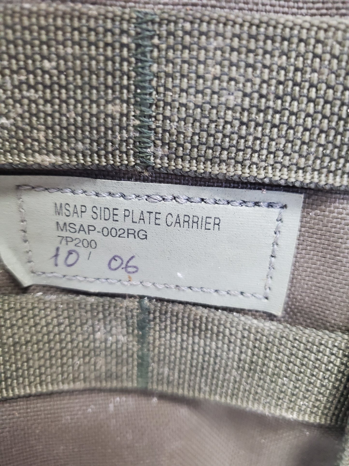Eagle Industries MSAP Side Plate Carrier Ranger Green (DC12-002rg)