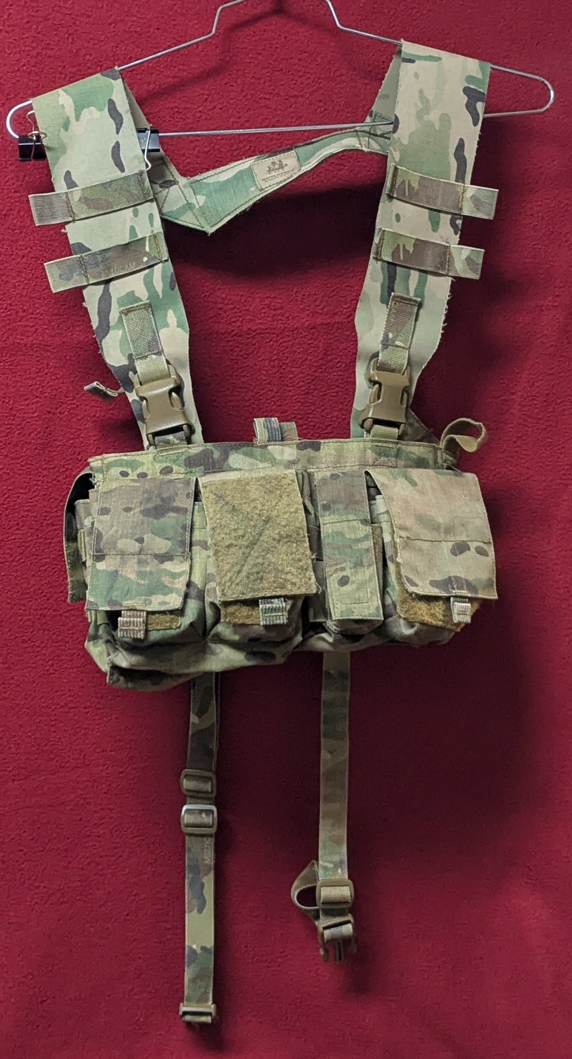 Velocity Systems Mayflower UW Chest Rig The Pusher Gen VI Multicam (DA5-25Oct42)