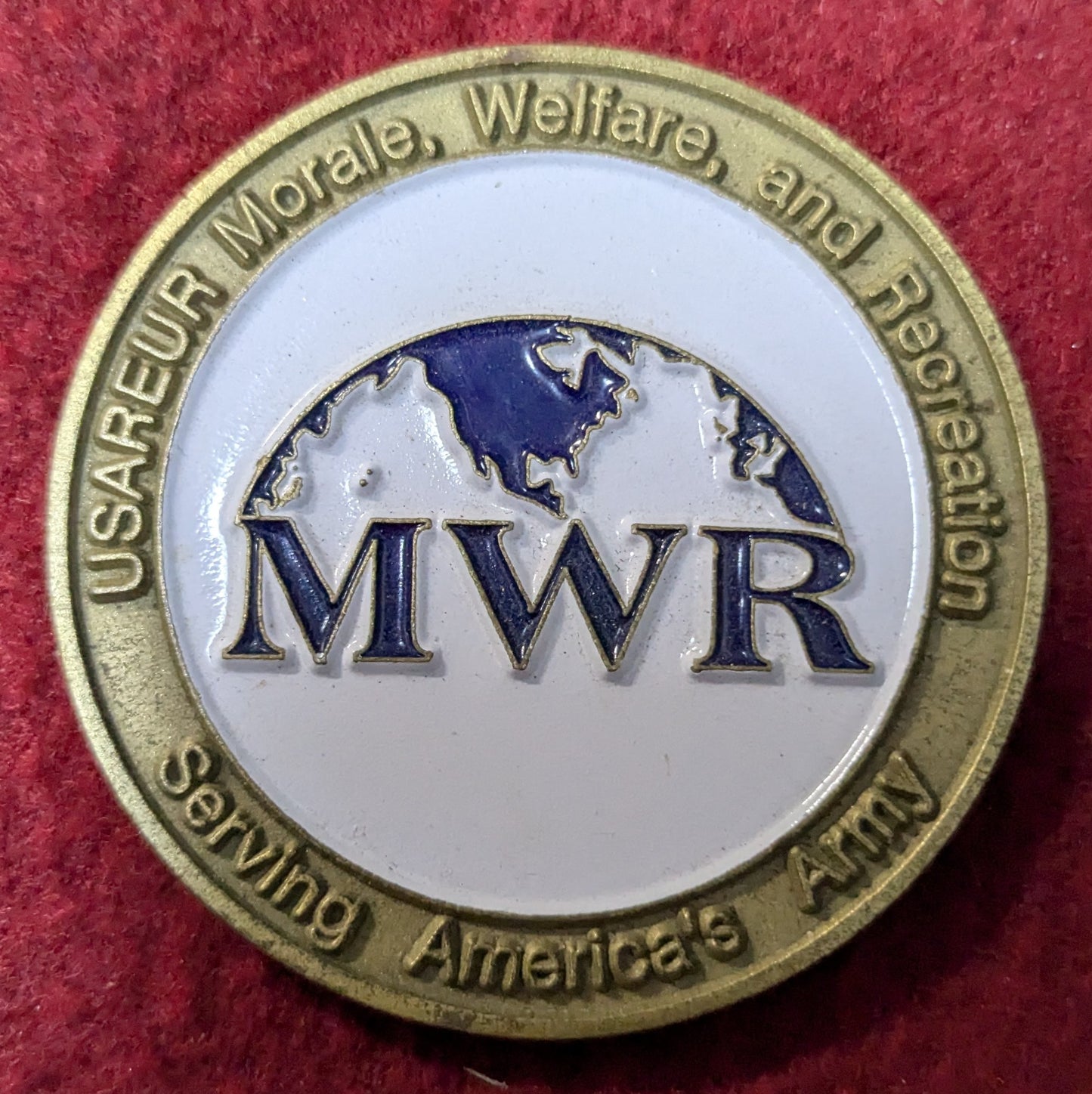 Challenge Coin USAREUR US Army Europe and Seventh Army (chcc-25May10)