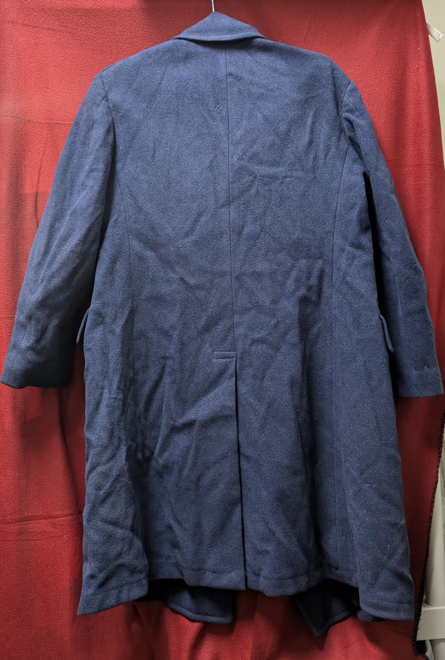 1950s US Air Force Blue 85 Wool All-Weather 41 REGULAR Men's Overcoat (CA12-25APR24)