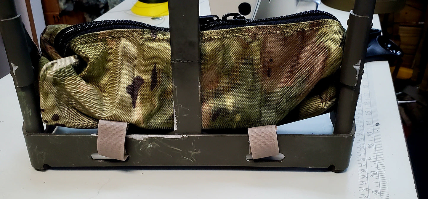 Custom Zipper Pouch for Behind Kidney Pad Alice Malice