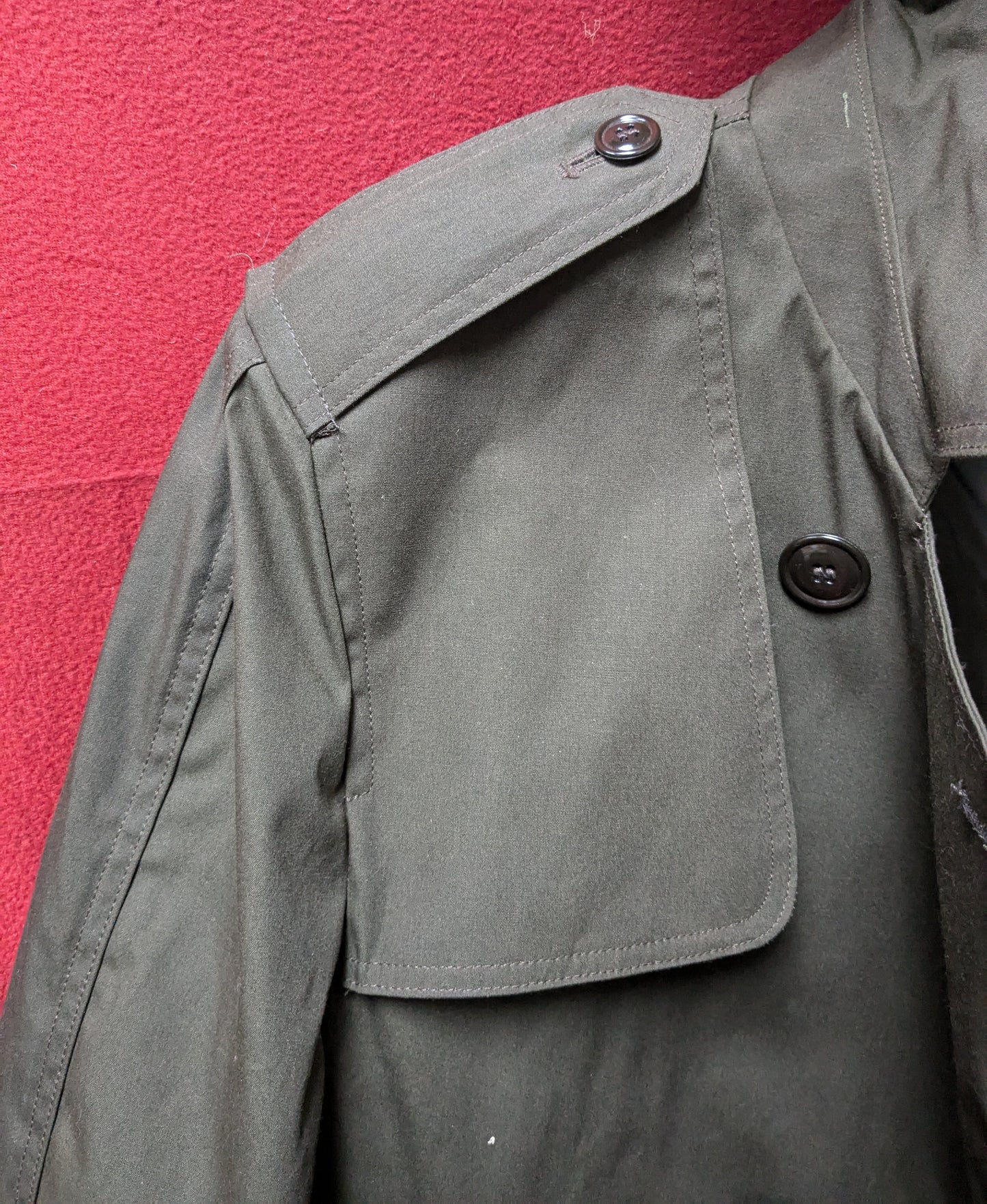 NOS Men's All Weather Coat Heritage Green 564, 40 R (DA04-25APR20)