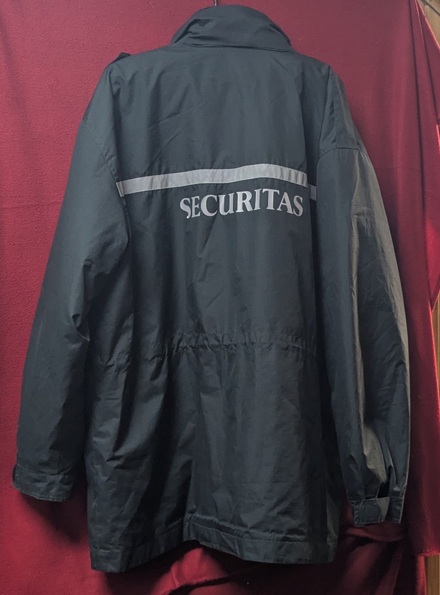 Cold Weather Parka with Hood and Liner Black XL (FB4-26Mar15)