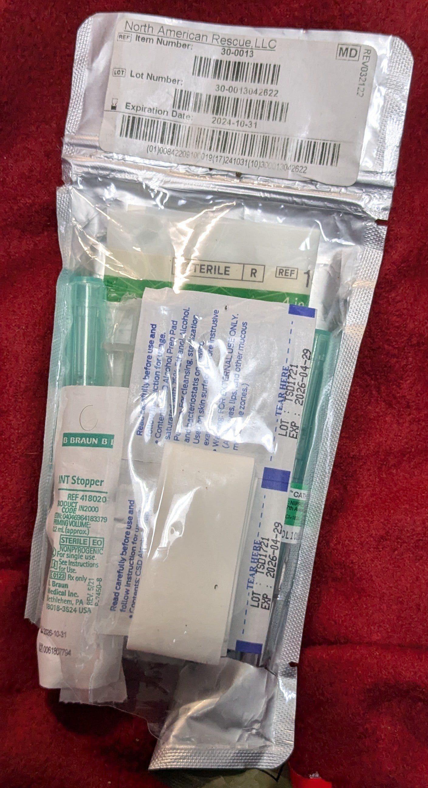 NOBLE Tacops M-9 Assault Medical Backpack Multicam OCP Contents Pictured (ac07-25APR127)