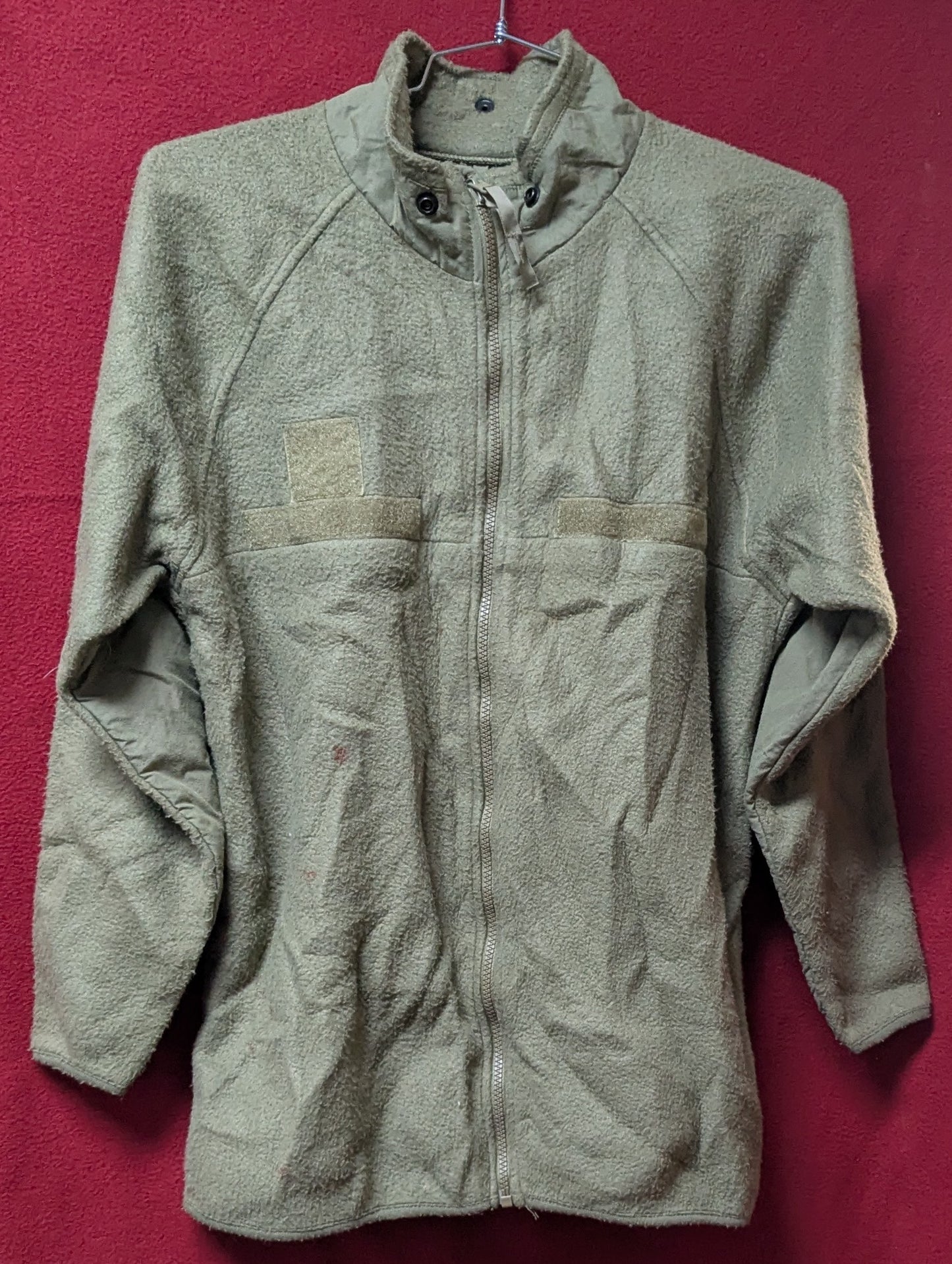 Army MidWeight Insulated Shirt Flame Resistant Coyote Jacket Fleece Small Reg (DC8-25Sep07)