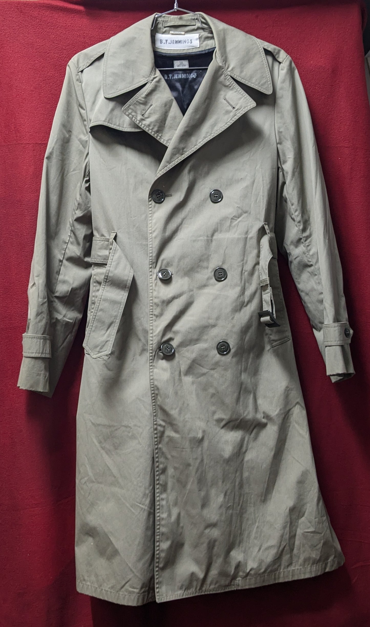 All Weather Coat, Men's 38L (fb12-25Jun86)