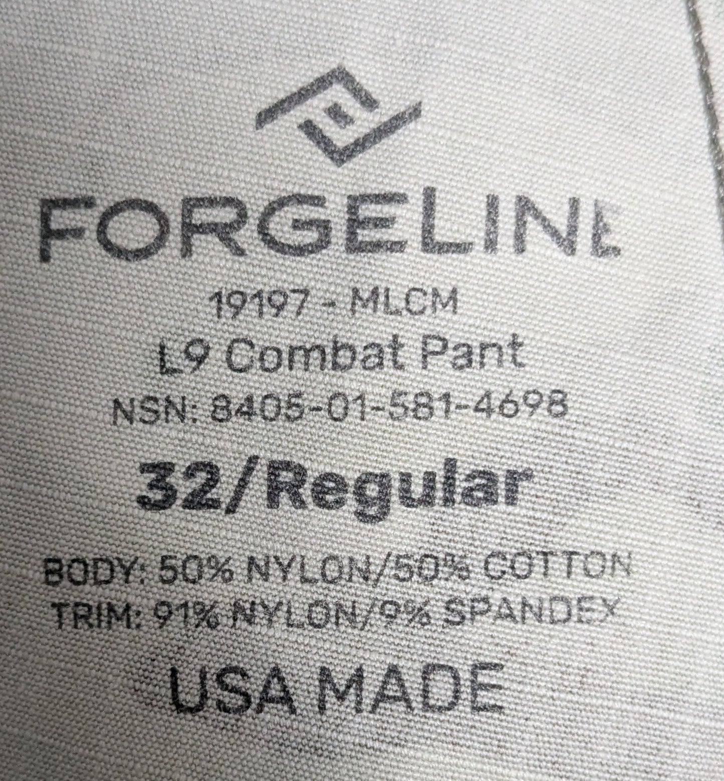 Patagonia Forgeline Level 9 Combat Pant 32 Regular (DC1-25Oct16)