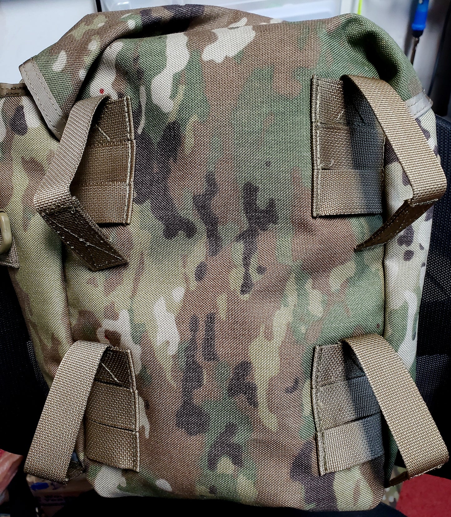 Set of Custom OCP Mil-Spec Molle Sustainment Pouches for Large Ruck Molle 2 (GTT-SS)