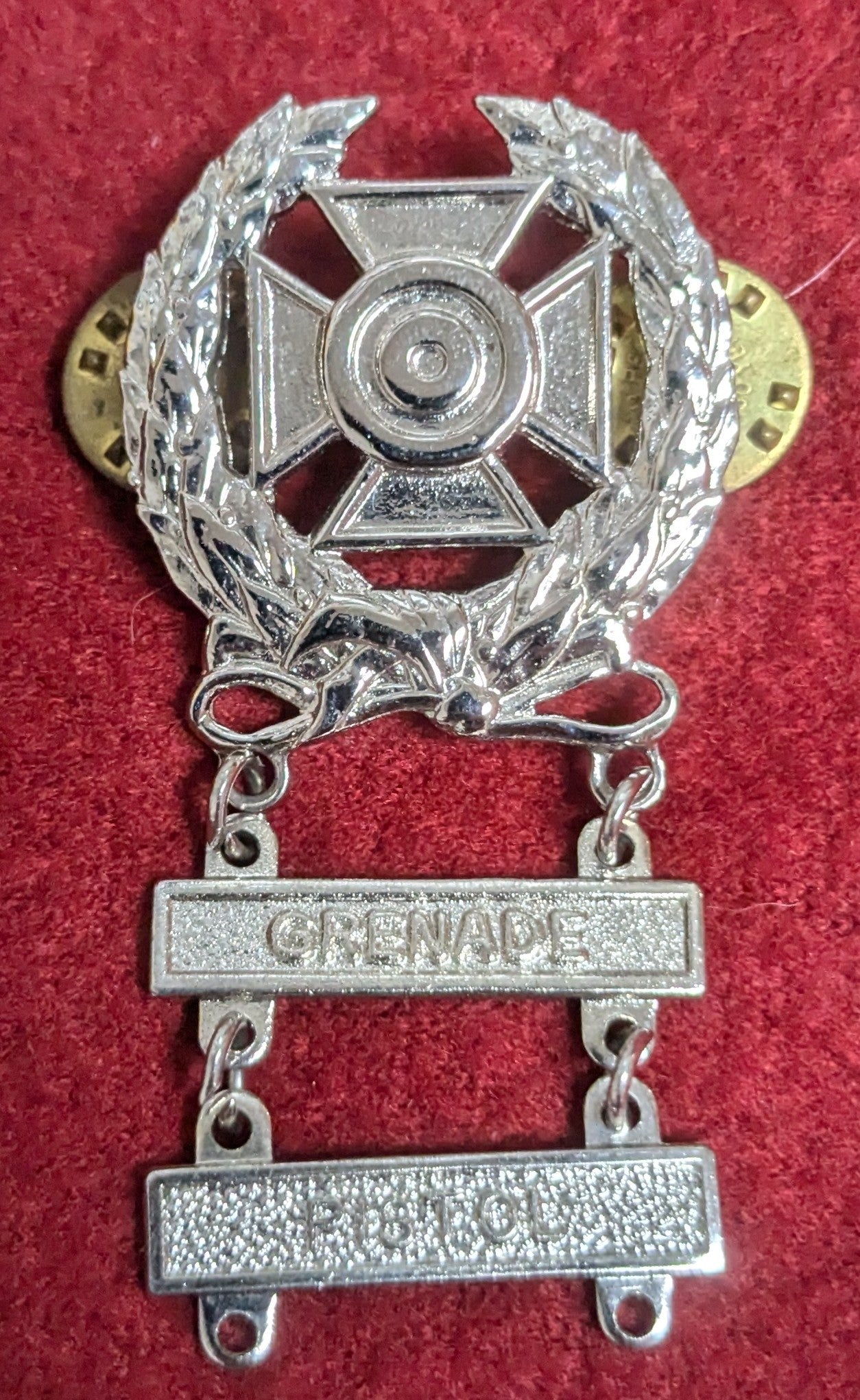 Badges, Expert Marksman Grenade, Pistol (chcc-25Jun38)