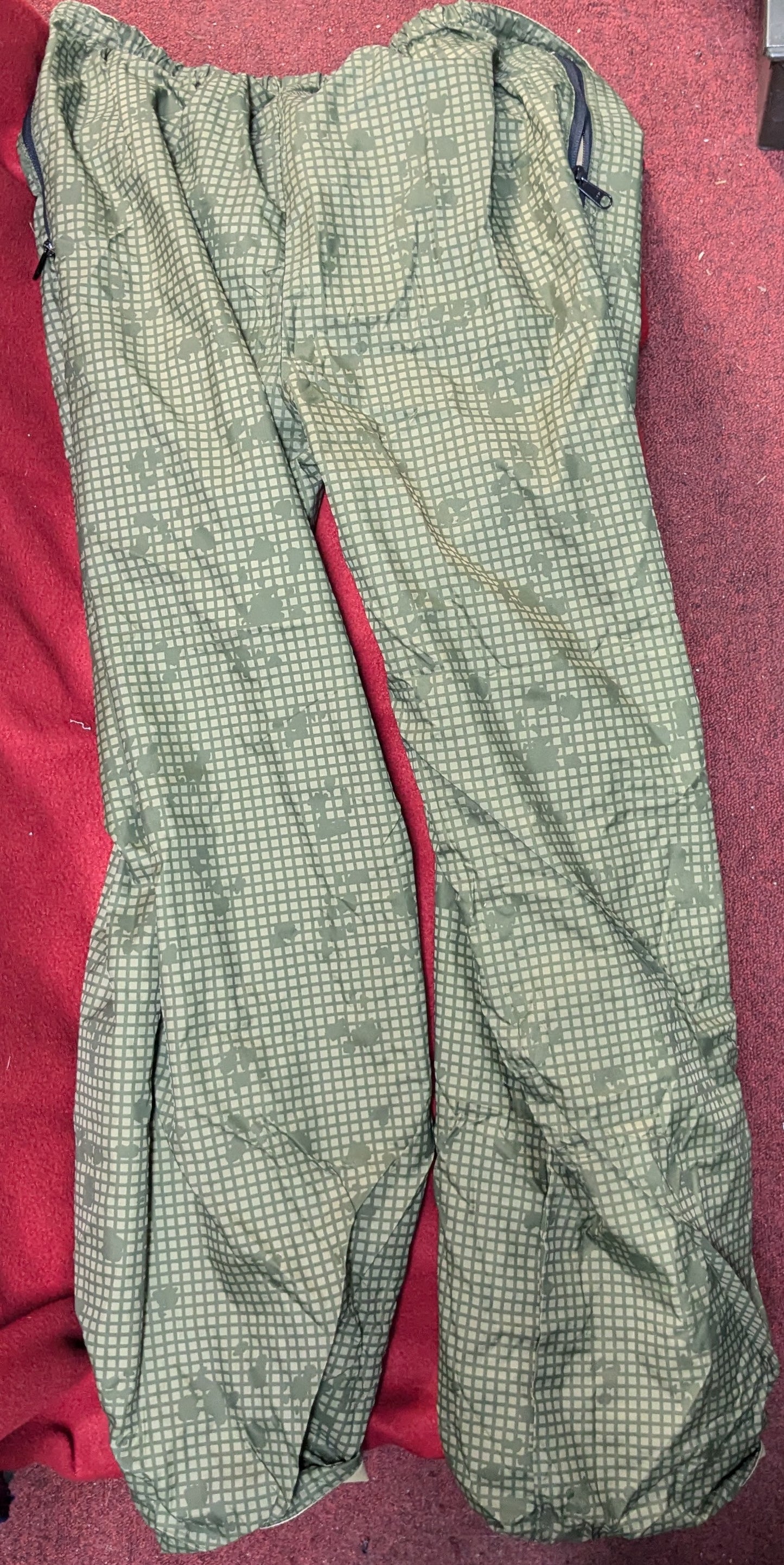 NOS Adventure Tech Reversible Desert Night Camo All Weather Pants Large (ab01-25APR85)