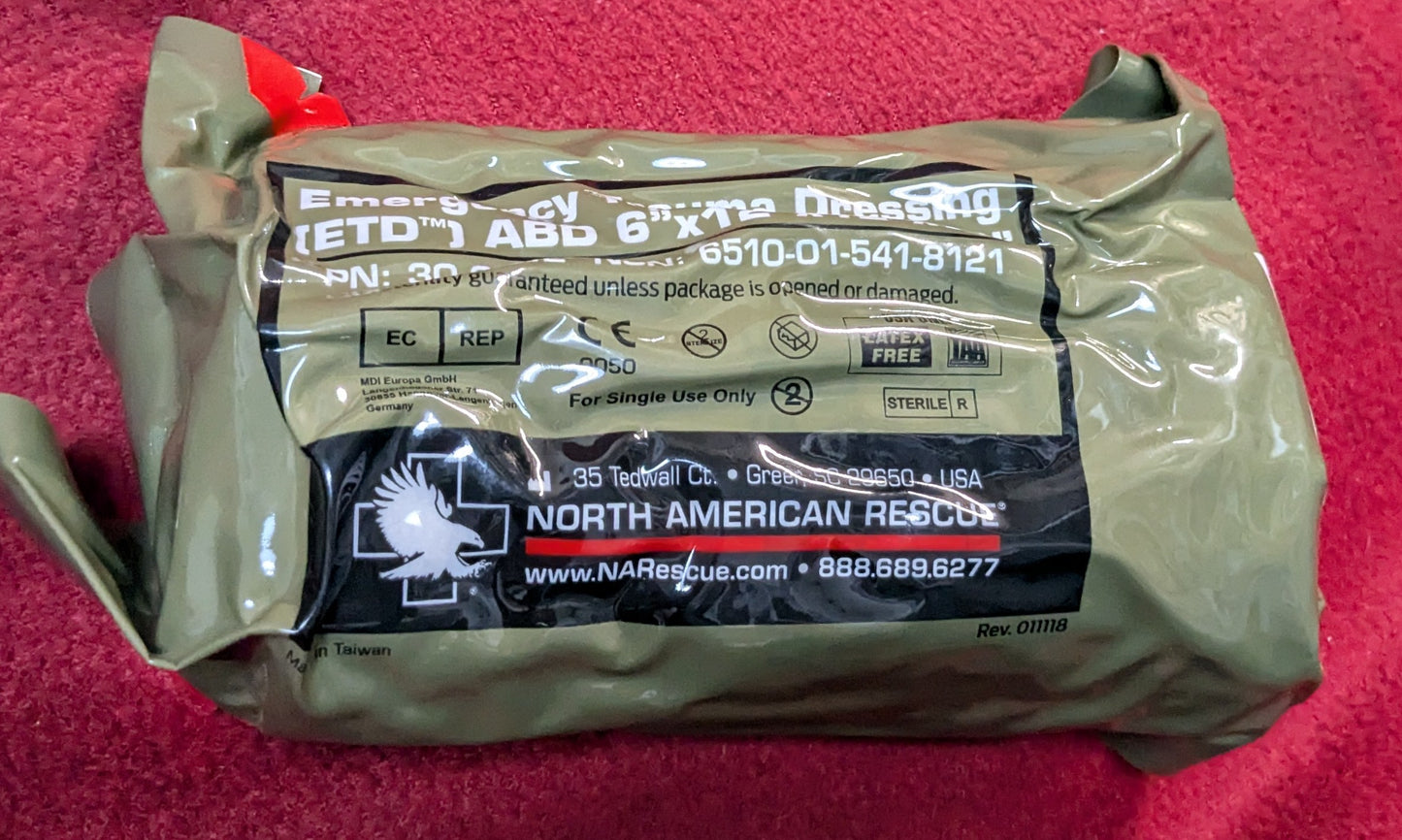 NOS North American Rescue First Aid Squad Kit CCRK (ac05-25APR114)